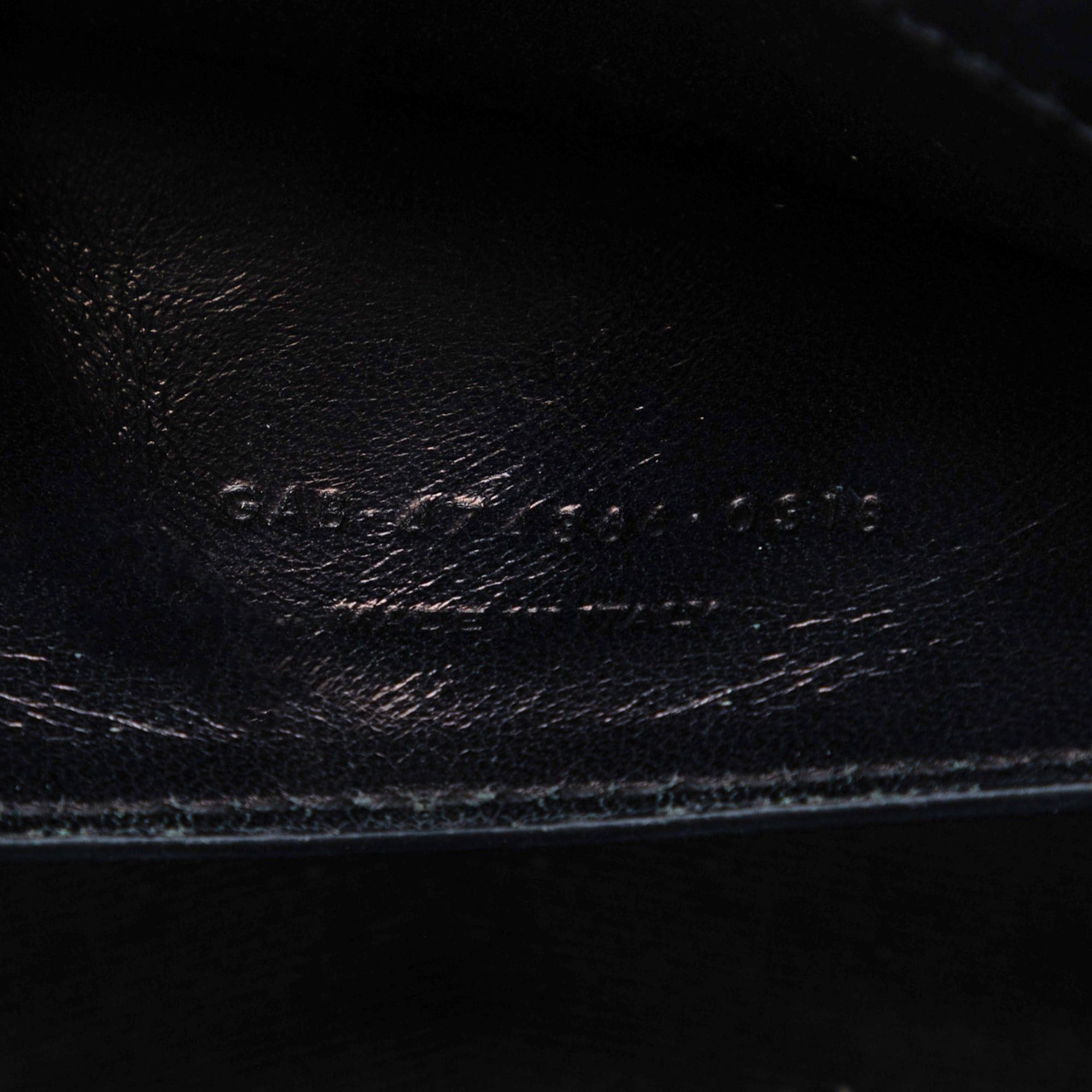 Saint Laurent Paris Croc Embossed Leather Monogram Kate Tassel Wallet on Chain Size ONE SIZE - 6 Thumbnail