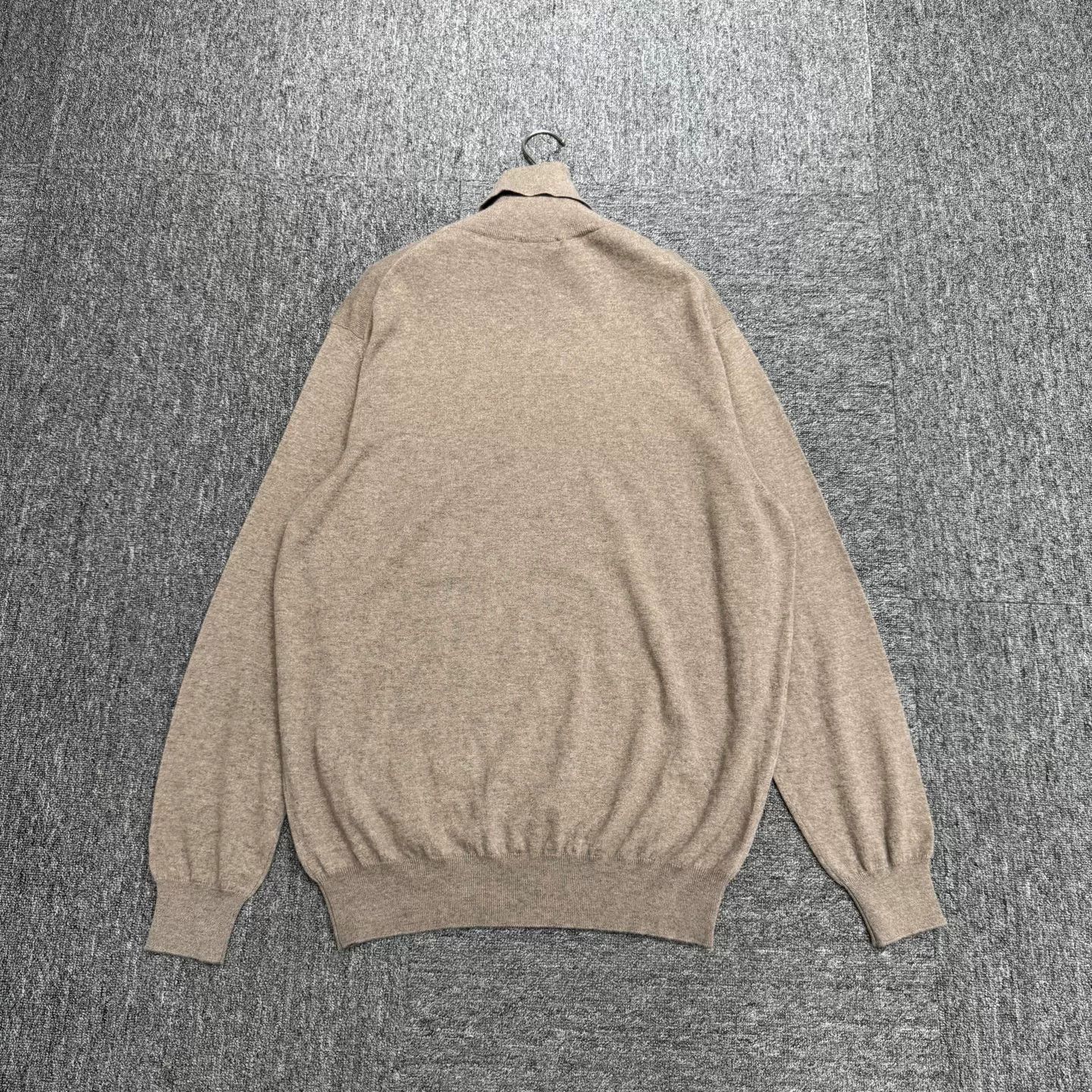 Ermenegildo Zegna Ermenegildo Zegna Lapel Cashmere Sweater Size US XL / EU 56 / 4 - 5 Thumbnail