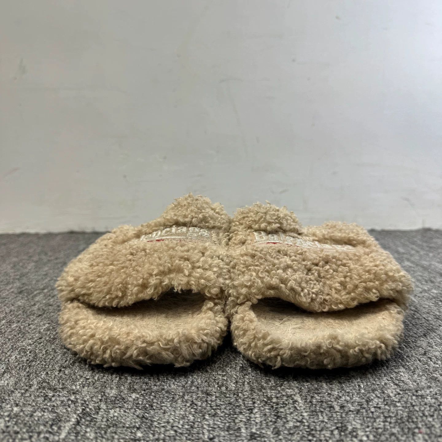Balenciaga Balenciaga Cola Embroidery Shearling Slippers Size US 9 / EU 42 - 2 Thumbnail