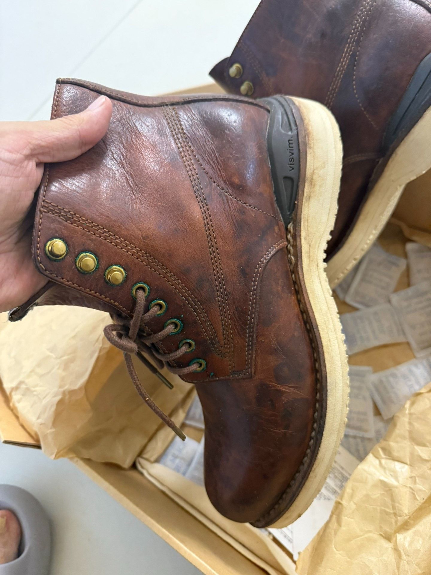Visvim visvim 17AW Virgil Mud-Dyed Boots US9.5 Size US 9.5 / EU 42-43 - 7 Thumbnail