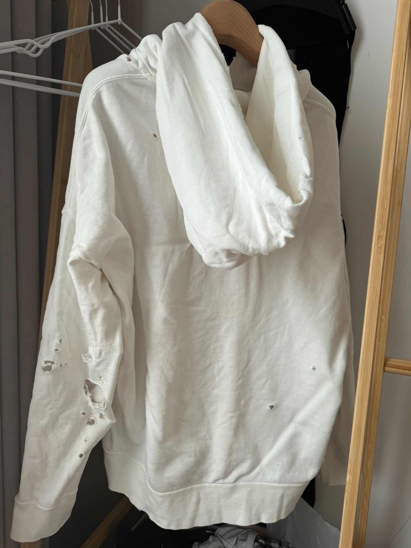 Visvim VISVIM 21SS AMPLUS Distressed Hoodie Size US M / EU 48-50 / 2 - 2 Thumbnail