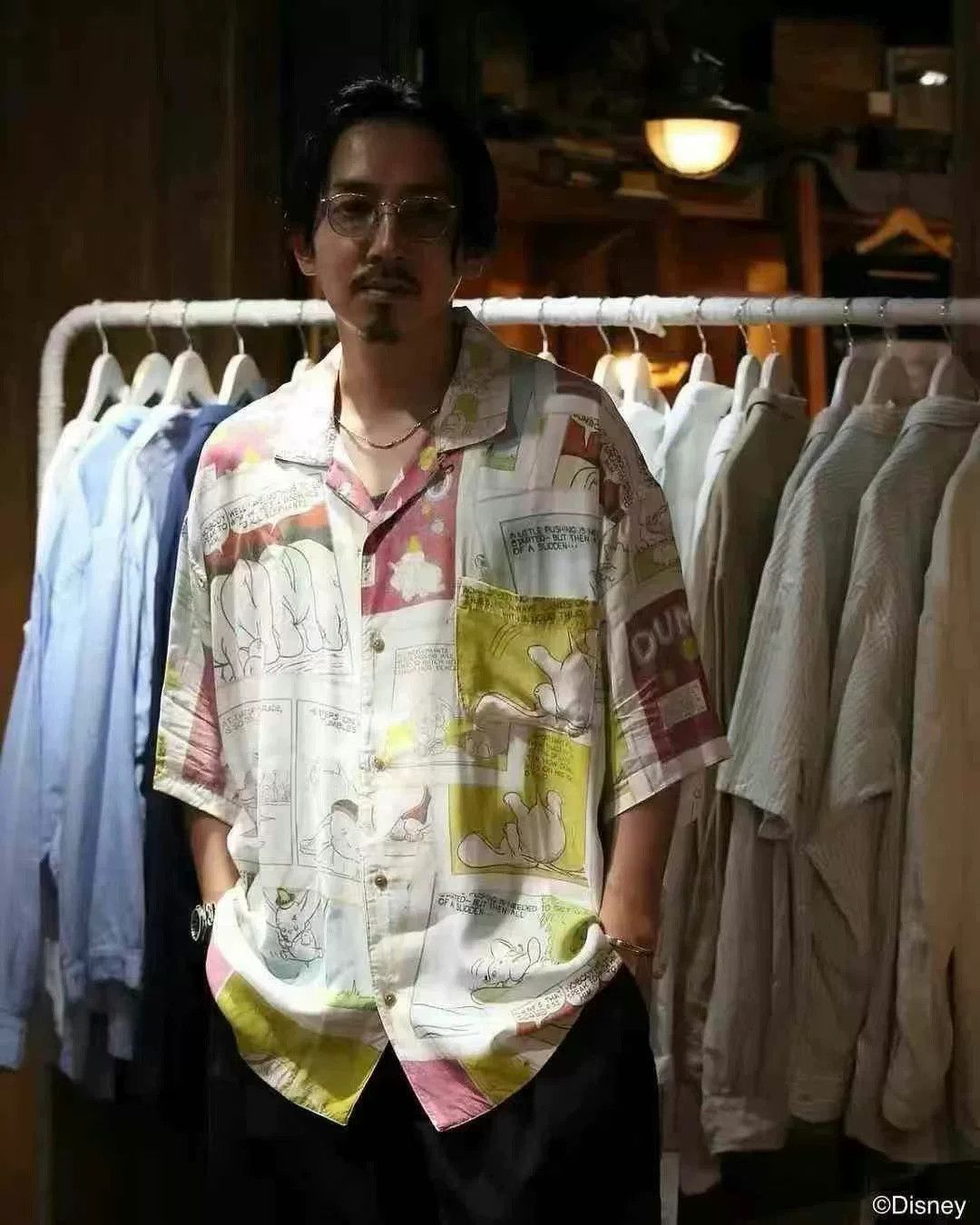 Porter Classic Porter Classic 25ss Disney Hawaiian Shirt Size US M / EU 48-50 / 2 - 3 Thumbnail
