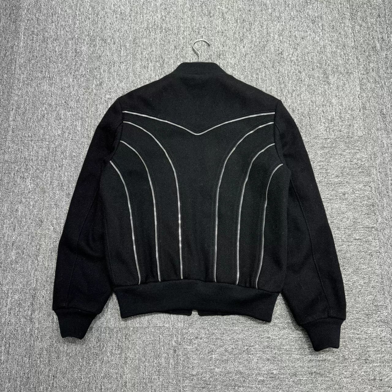 Saint Laurent Paris Slp Multi-Zip Wool Baseball Jacket Size US M / EU 48-50 / 2 - 4 Thumbnail