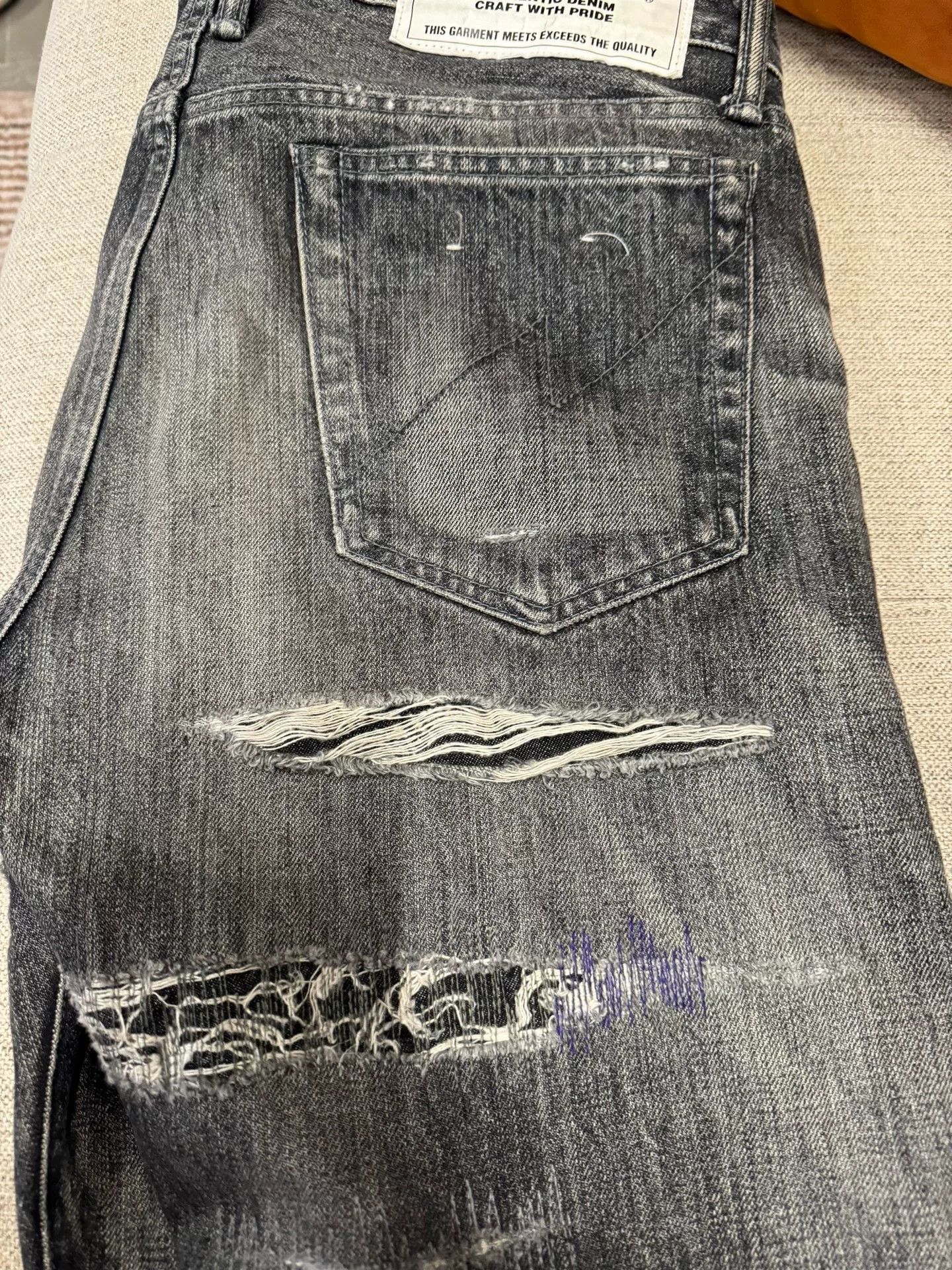 Neighborhood NEIGHBORHOOD CLAW MOD SAVAGE 19AW Jeans Size US 28 / EU 44 - 8 Thumbnail