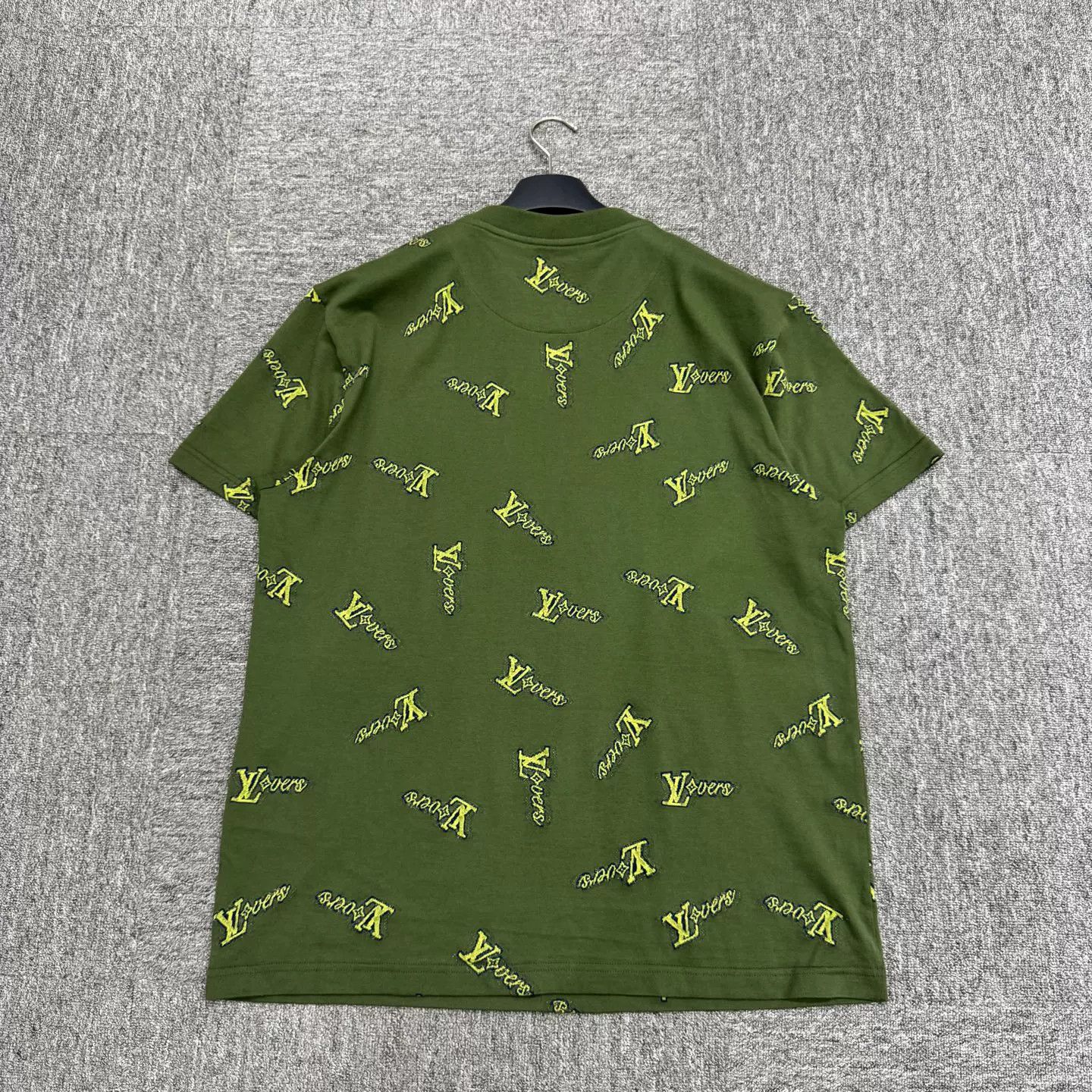 Louis Vuitton Louis Vuitton SS25 Embroidered Letter Tee Size US XL / EU 56 / 4 - 5 Thumbnail