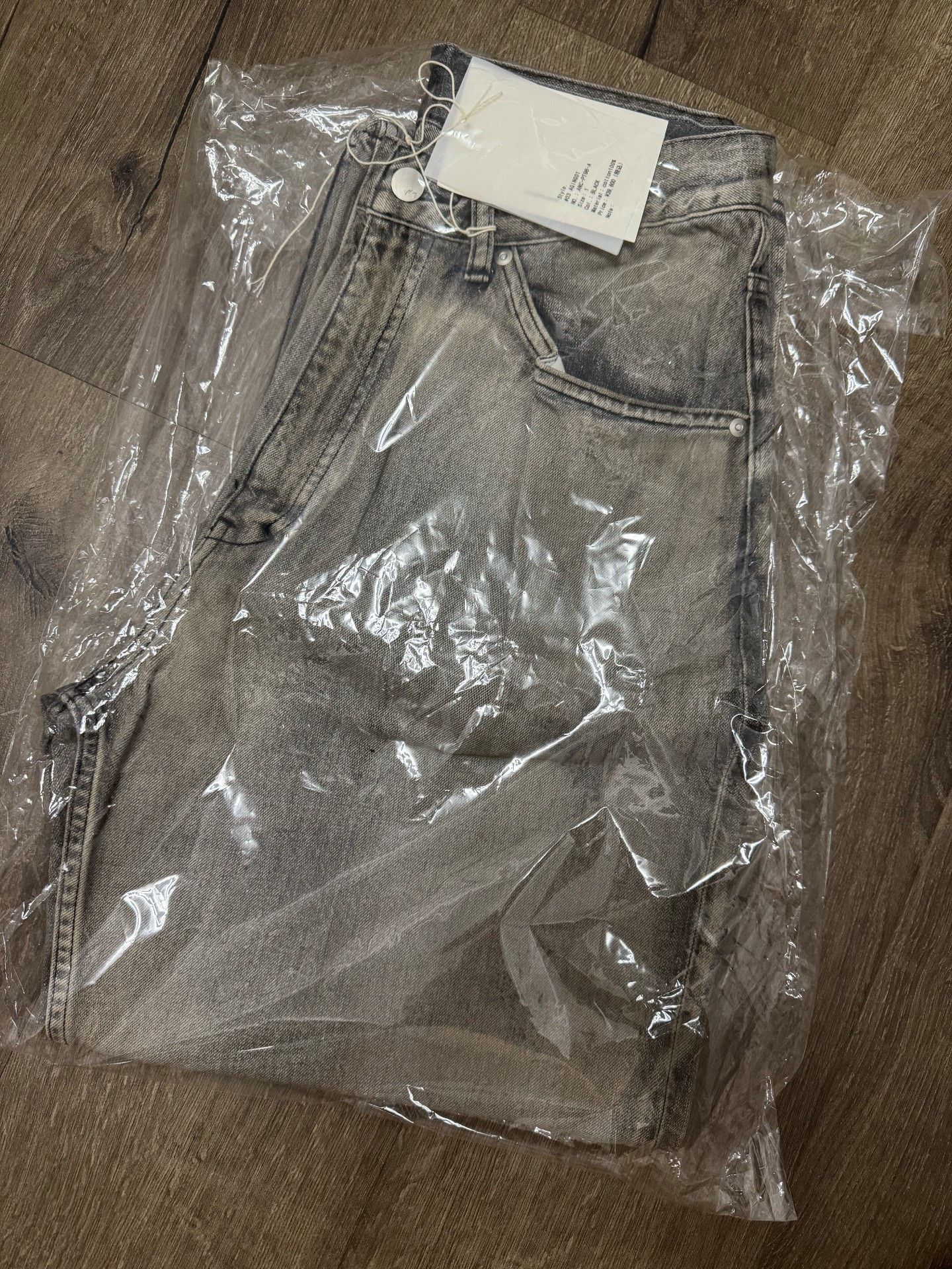 ANACHRONORM Japanese Washed Vintage Straight Jeans Size US 32 / EU 48 - 2 Thumbnail
