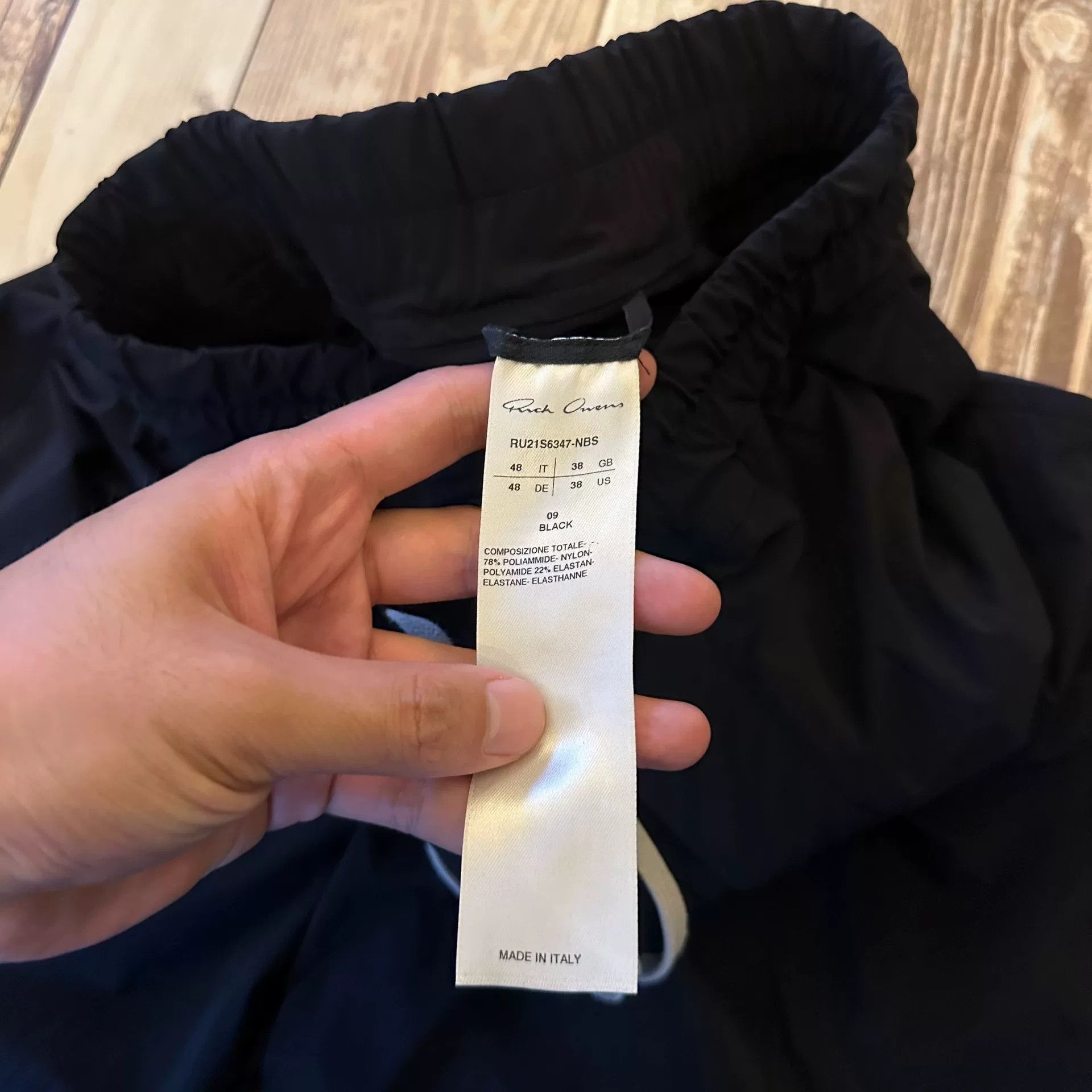 Rick Owens Rick Owens Nylon Woven Street Pants Size US 32 / EU 48 - 5 Thumbnail
