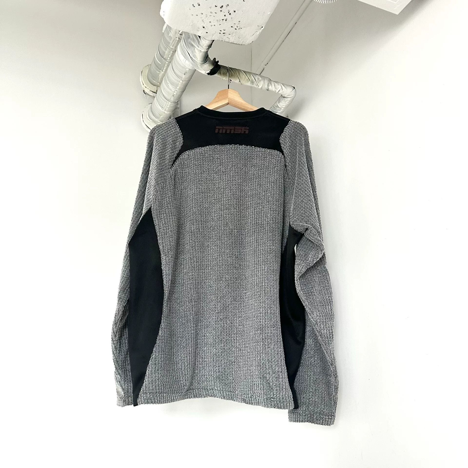 NAMESAKE Namesake Gray Black Retro Jersey Longsleeve Size US S / EU 44-46 / 1 - 2 Thumbnail