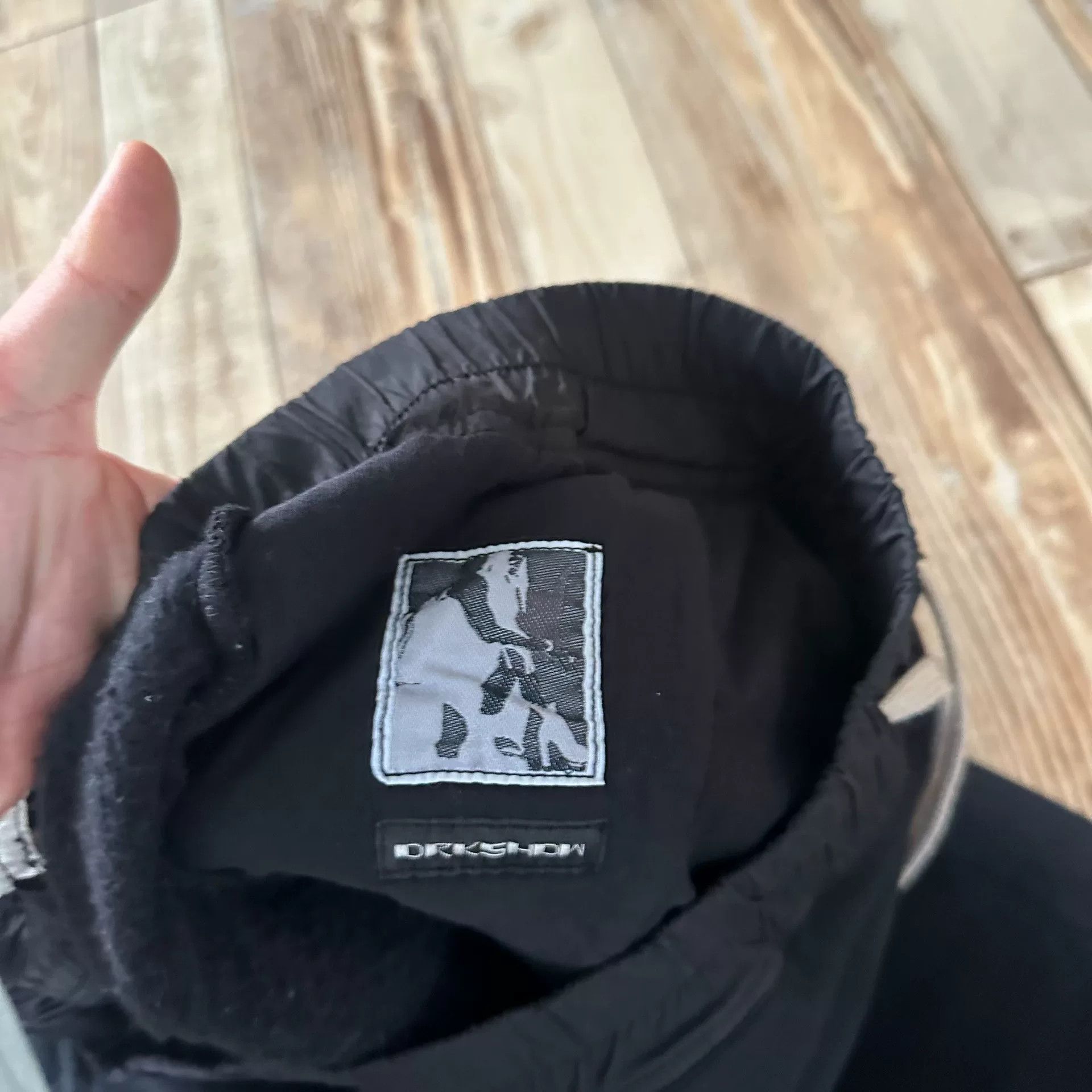 Rick Owens Rick Owens Black Drop-Crotch Sweatpants Size US 27 - 5 Thumbnail