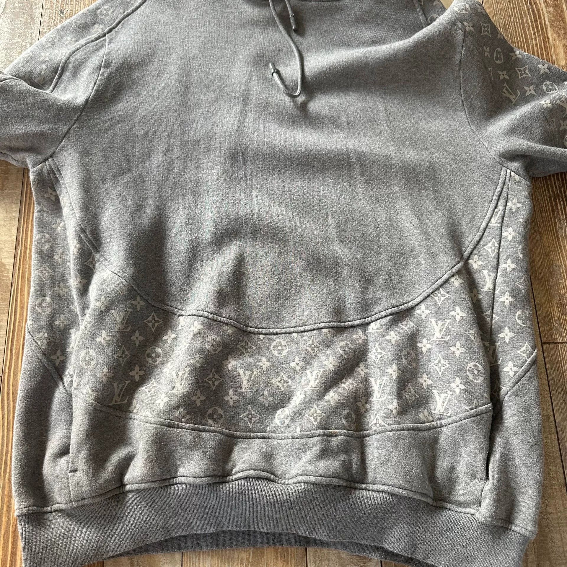 Louis Vuitton Louis Vuitton Monogram Patchwork Hoodie Size US XXL / EU 58 / 5 - 3 Thumbnail