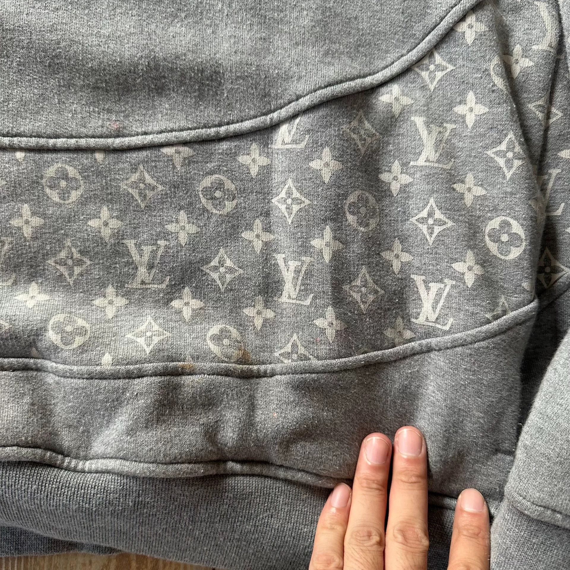 Louis Vuitton Louis Vuitton Monogram Patchwork Hoodie Size US XXL / EU 58 / 5 - 6 Thumbnail