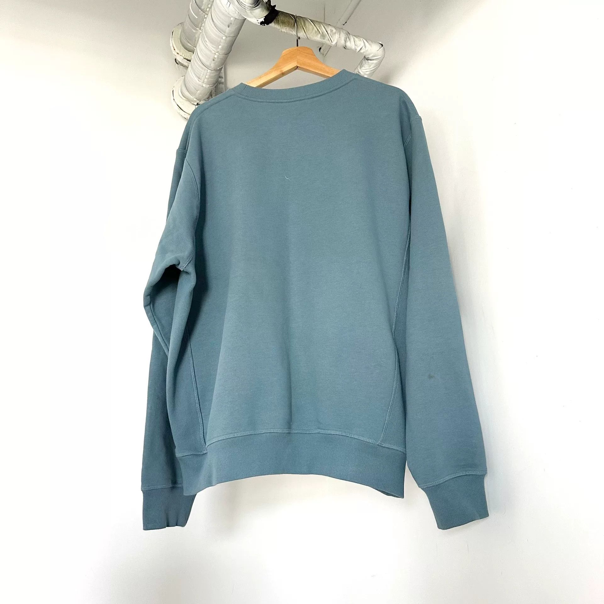 Dior Dior Fog Blue Crewneck Embroidered Sweatshirt Size US XXL / EU 58 / 5 - 2 Thumbnail