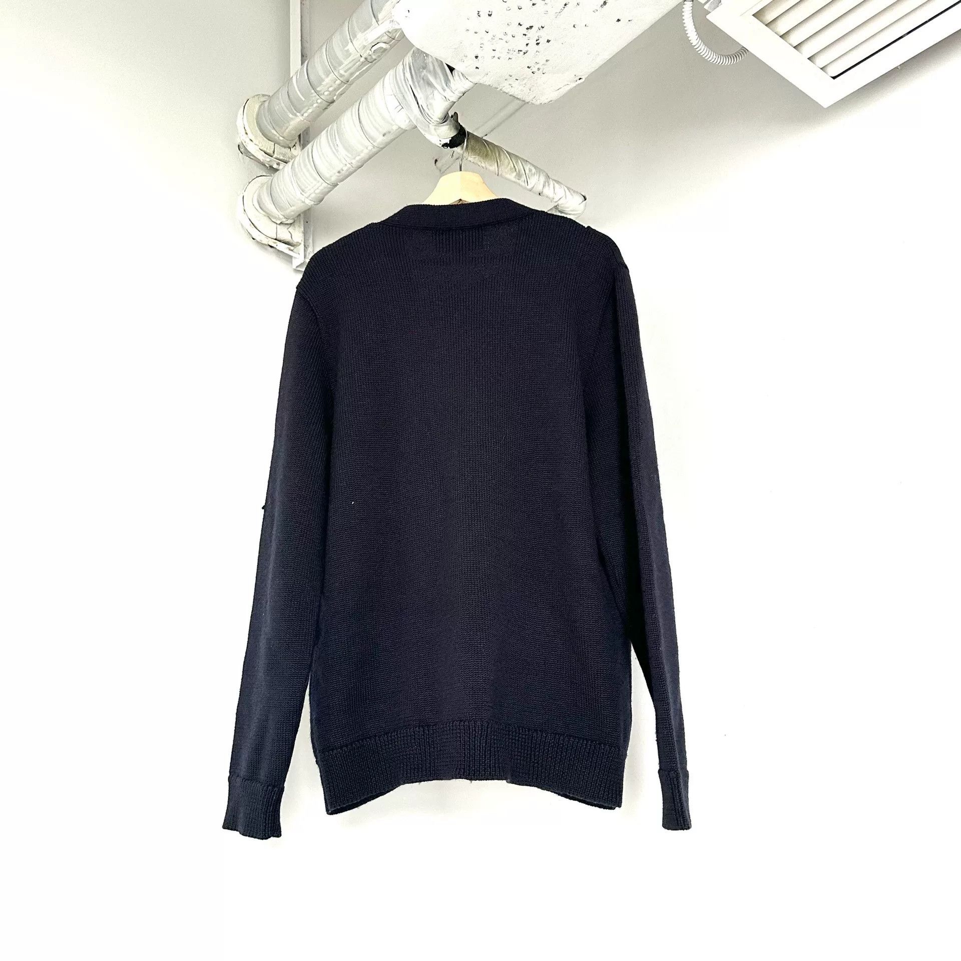 Gucci Gucci Anchor Badge Embroidered Cardigan Size US M / EU 48-50 / 2 - 2 Thumbnail