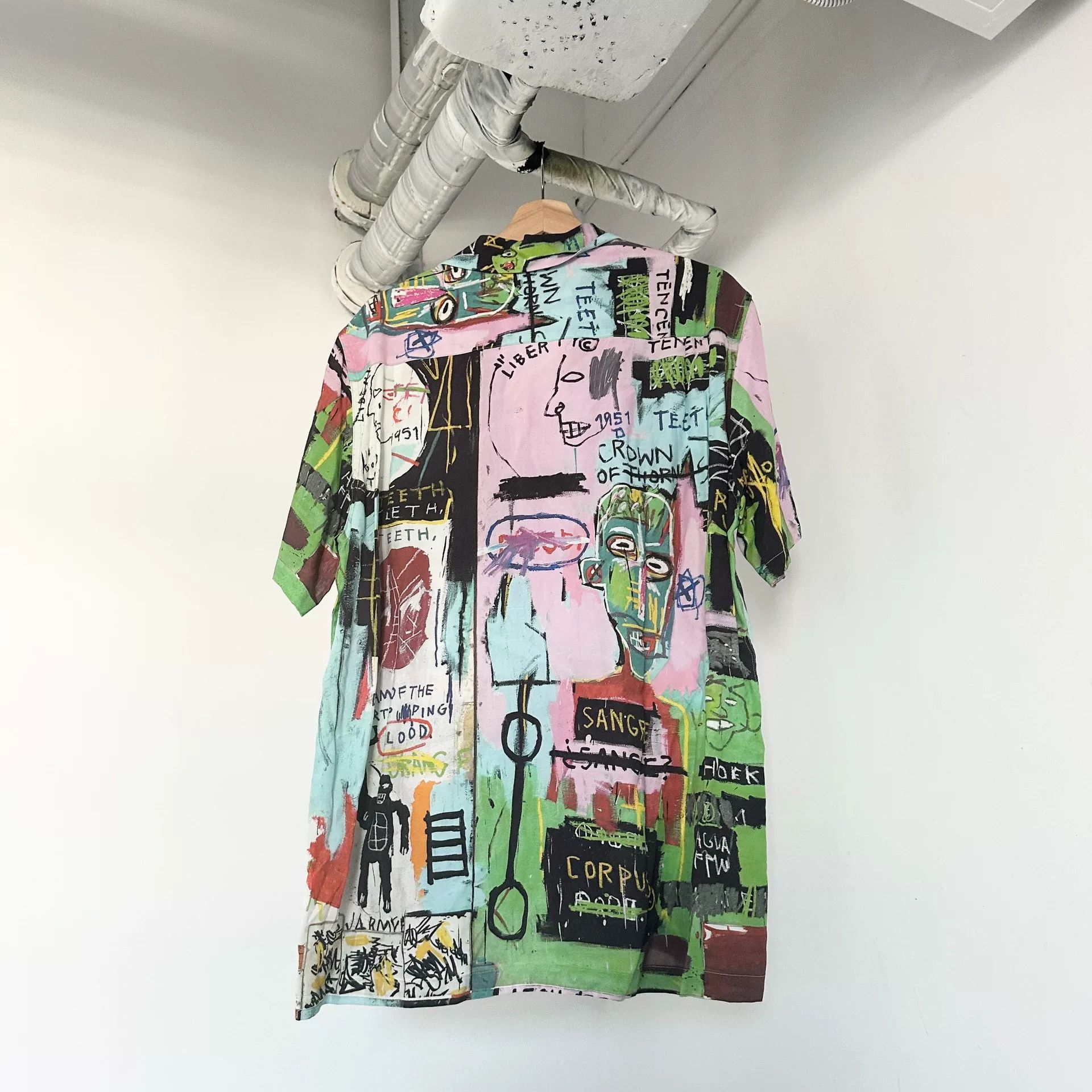 Wacko Maria WACKO MARIA x Basquiat Hawaiian Shirt Size US M / EU 48-50 / 2 - 2 Thumbnail