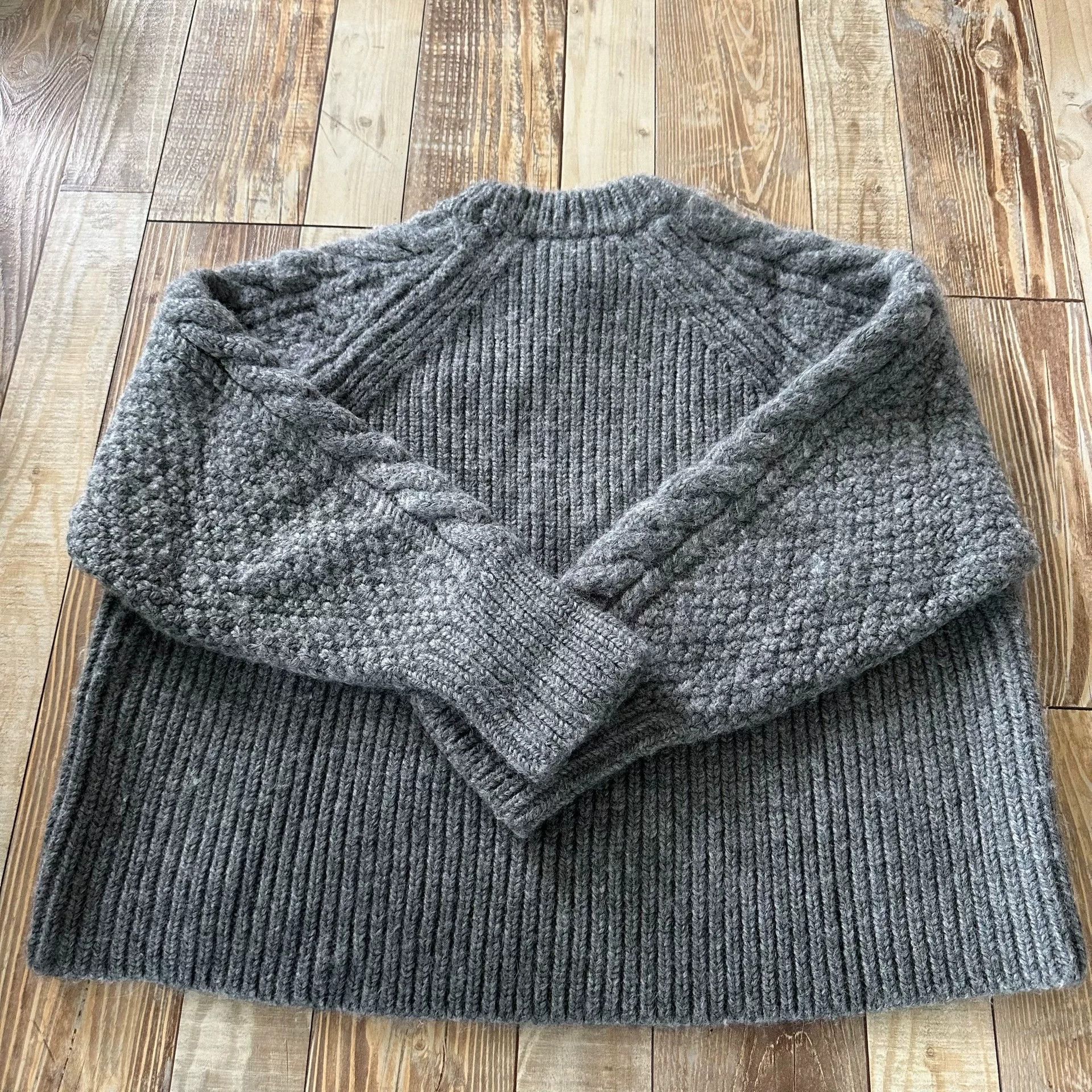 Cecilie Bahnsen Cecilie Bahnsen Gray Thick Sweater Size S / US 4 / IT 40 - 6 Thumbnail