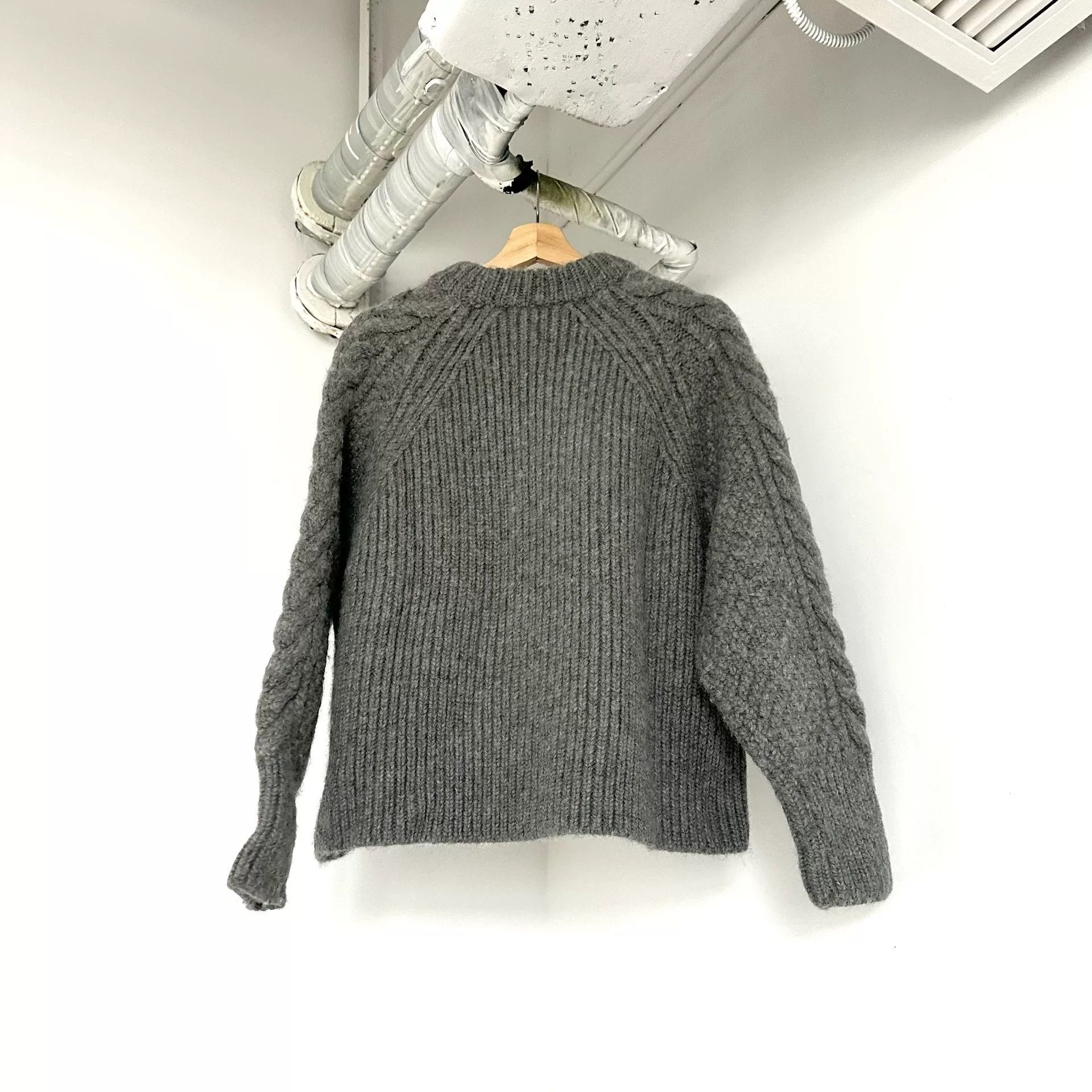 Cecilie Bahnsen Cecilie Bahnsen Gray Thick Sweater Size S / US 4 / IT 40 - 2 Thumbnail