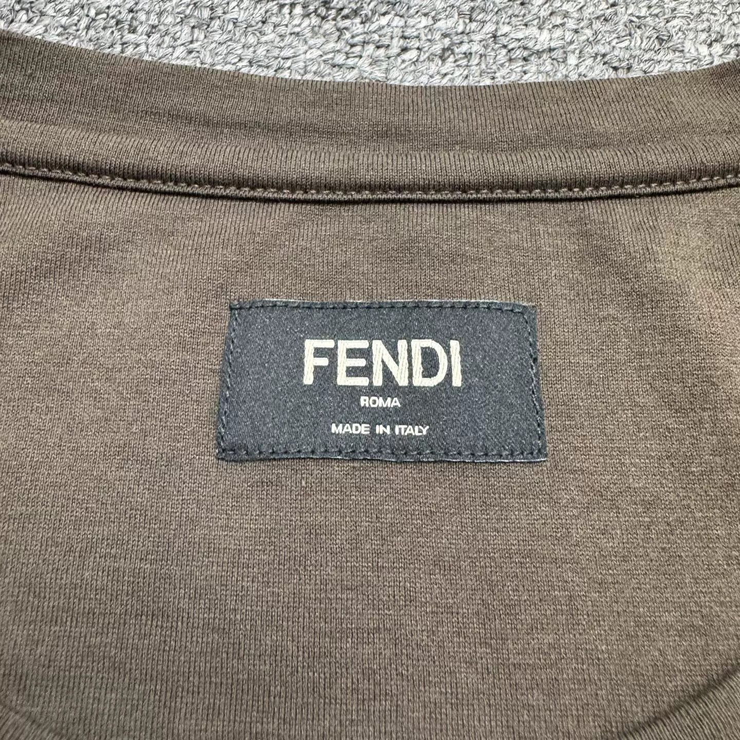 Fendi Fendi Embroidered Logo Short Sleeve Size US S / EU 44-46 / 1 - 2 Thumbnail