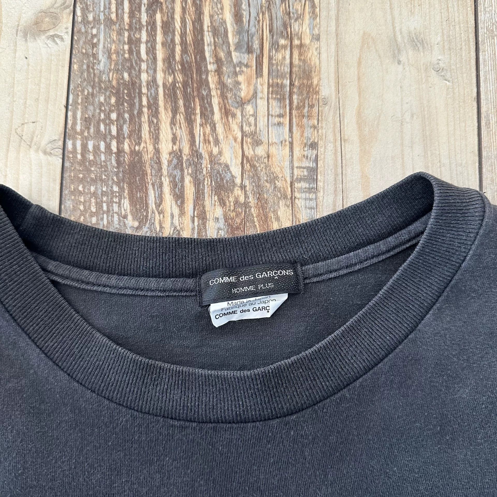Comme des Garcons CDG Homme 2011 Vintage Spliced Tee Size US M / EU 48-50 / 2 - 4 Thumbnail