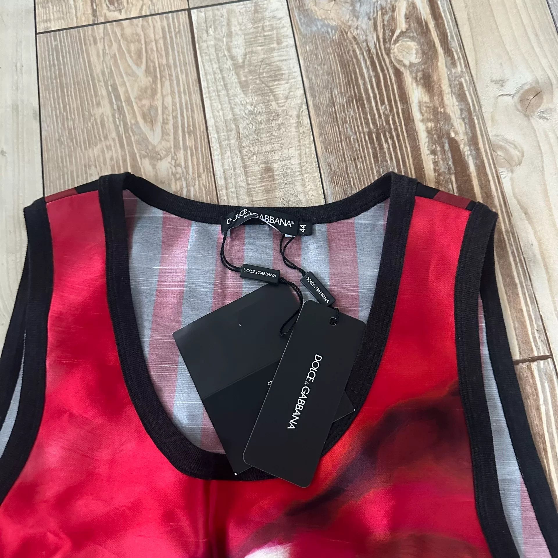 Dolce & Gabbana D&G Bull Oil Painting Print Tank Top Size US S / EU 44-46 / 1 - 3 Thumbnail