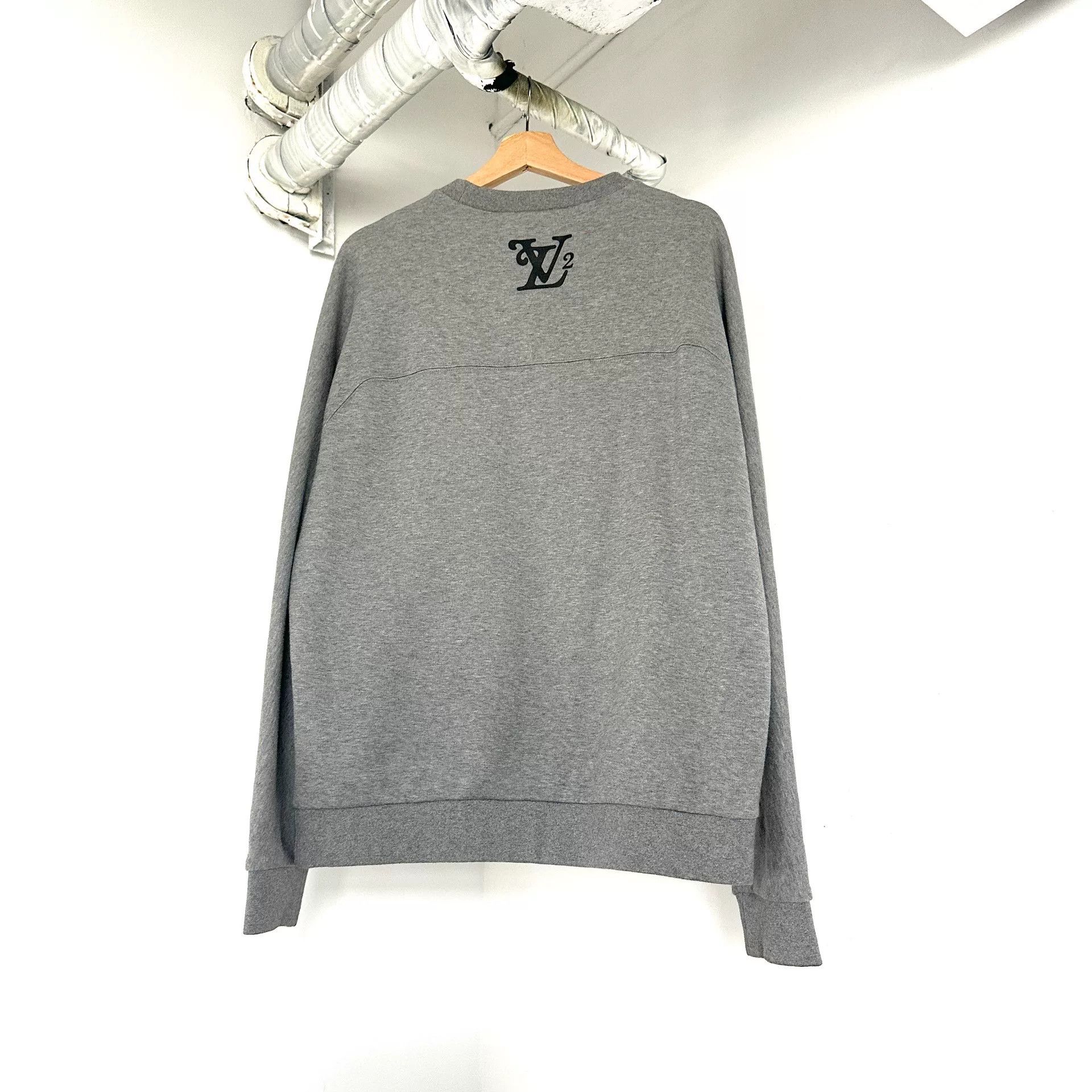 Louis Vuitton Louis Vuitton x Nigo Squared Pullover Hoodie Size US M / EU 48-50 / 2 - 2 Thumbnail