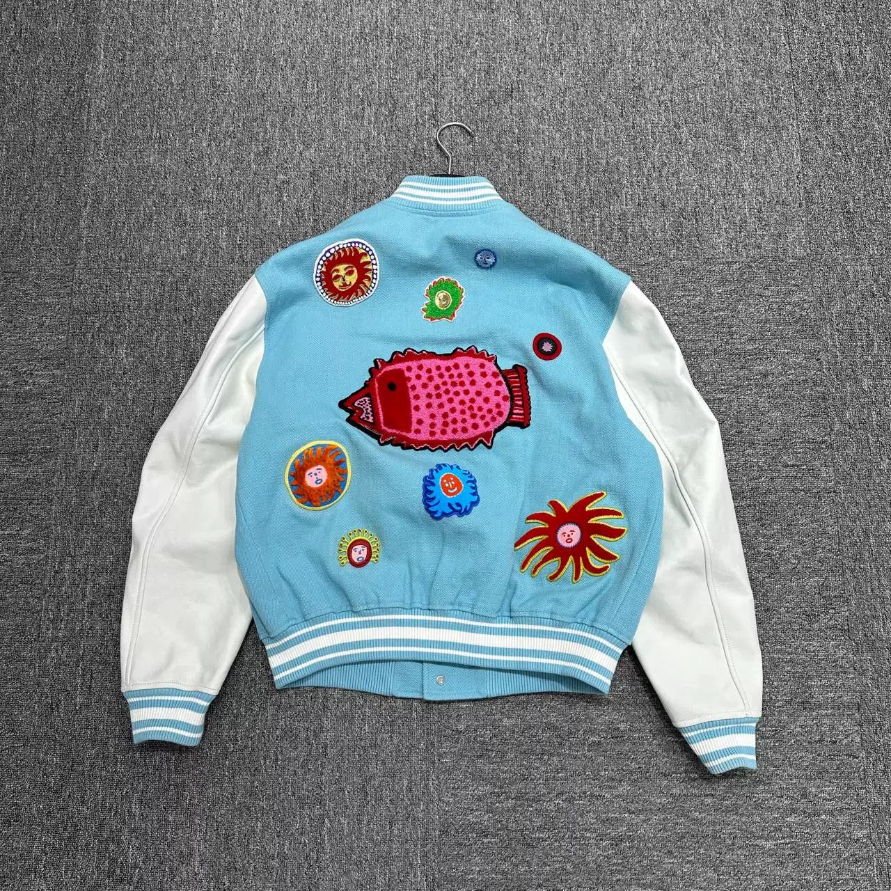 Louis Vuitton Louis Vuitton Yayoi Kusama Baseball Jacket Size US M / EU 48-50 / 2 - 4 Thumbnail