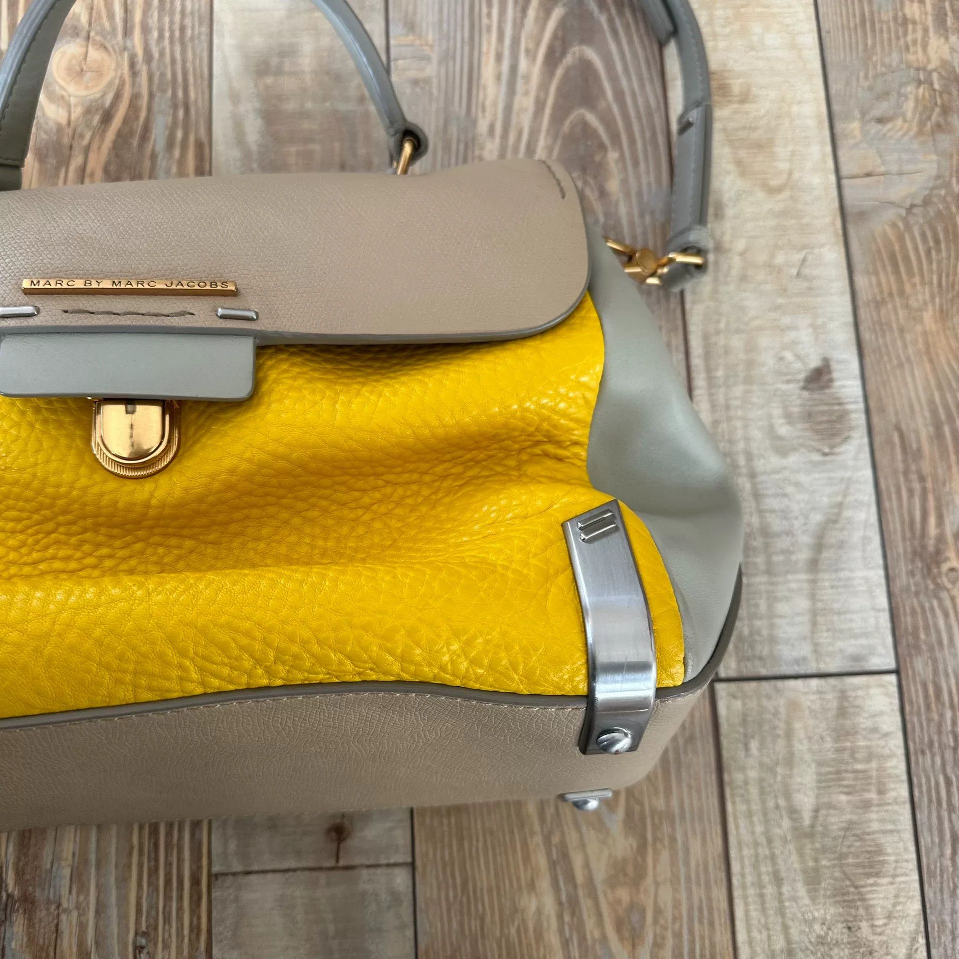 Marc by Marc Jacobs MARC BY MARC JACOBS Two-Tone Motorcycle Bag Size ONE SIZE - 4 Thumbnail