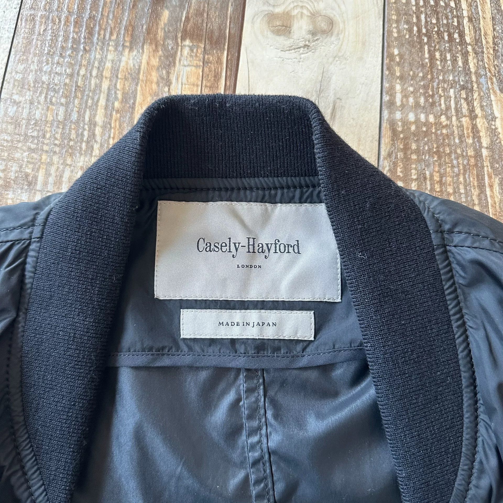 Casely-Hayford Casely-Hayford Black Long Windbreaker Size US M / EU 48-50 / 2 - 3 Thumbnail
