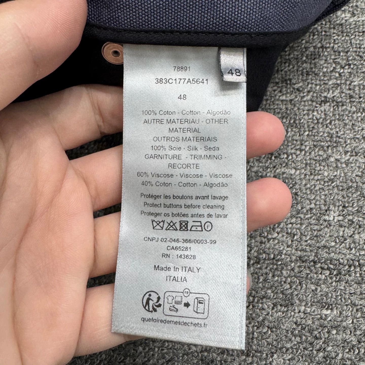 Dior Dior Fake Two-Piece Jeans Size US 32 / EU 48 - 4 Thumbnail