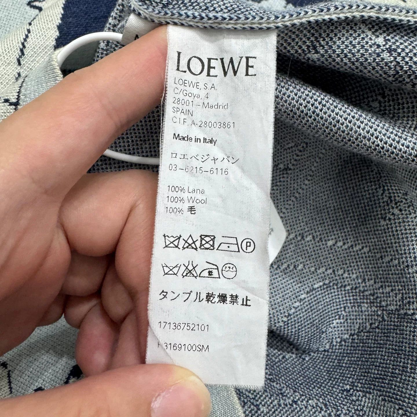 Loewe Loewe Anime Pattern Knit Wool Sweater Size US M / EU 48-50 / 2 - 3 Thumbnail
