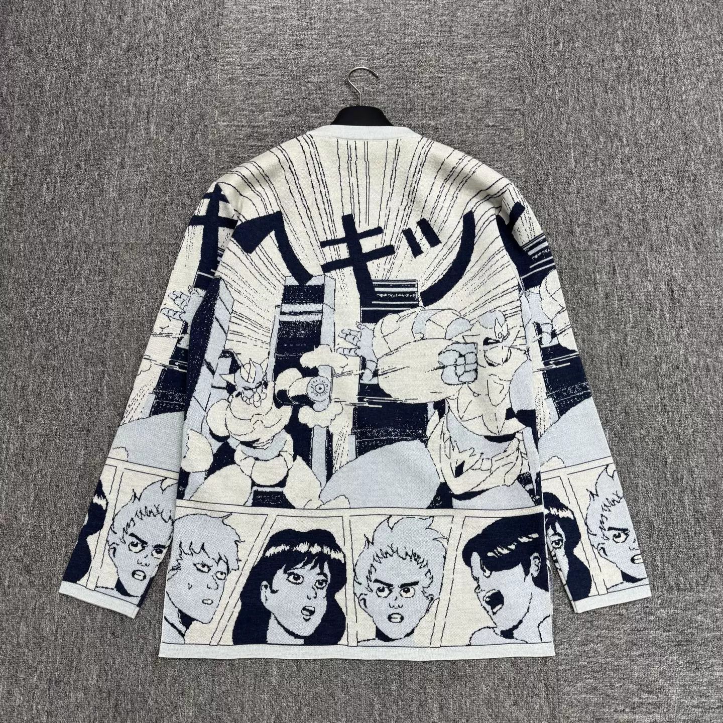 Loewe Loewe Anime Pattern Knit Wool Sweater Size US M / EU 48-50 / 2 - 4 Thumbnail
