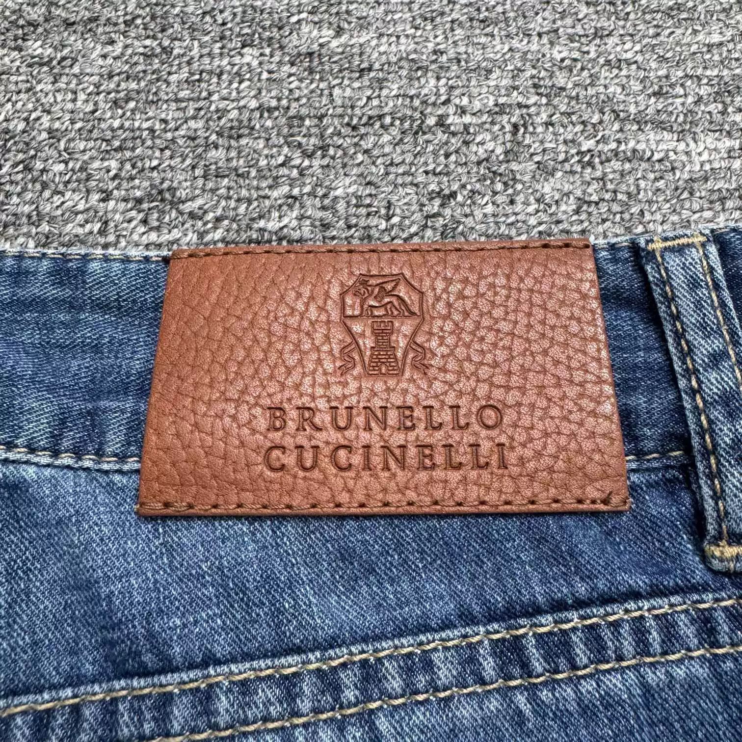 Brunello Cucinelli Brunello Cucinelli Washed Distressed Jeans Size US 28 / EU 44 - 6 Thumbnail