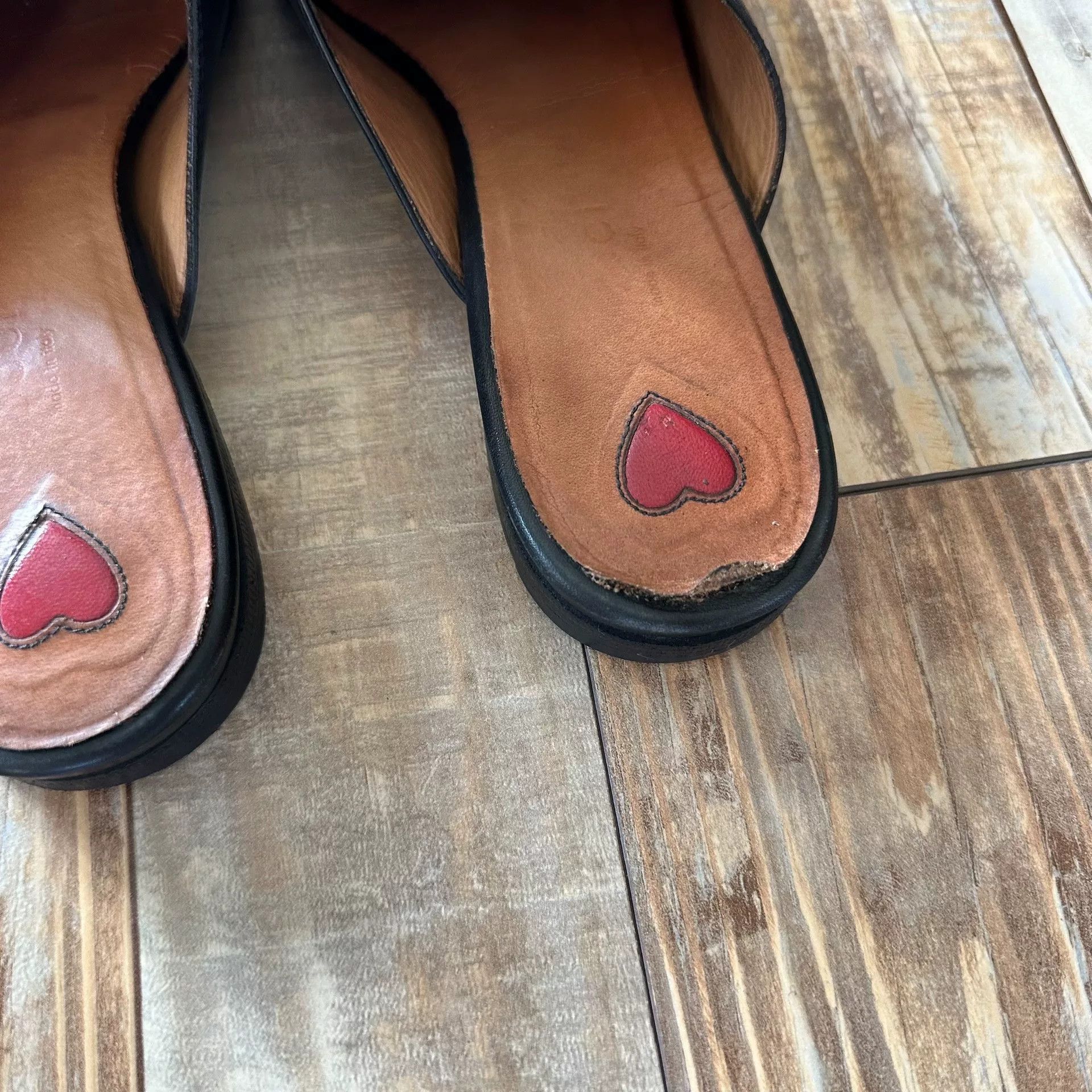 Gucci GUCCI Princetown Leather Slippers Size US 7 / IT 37 - 4 Thumbnail