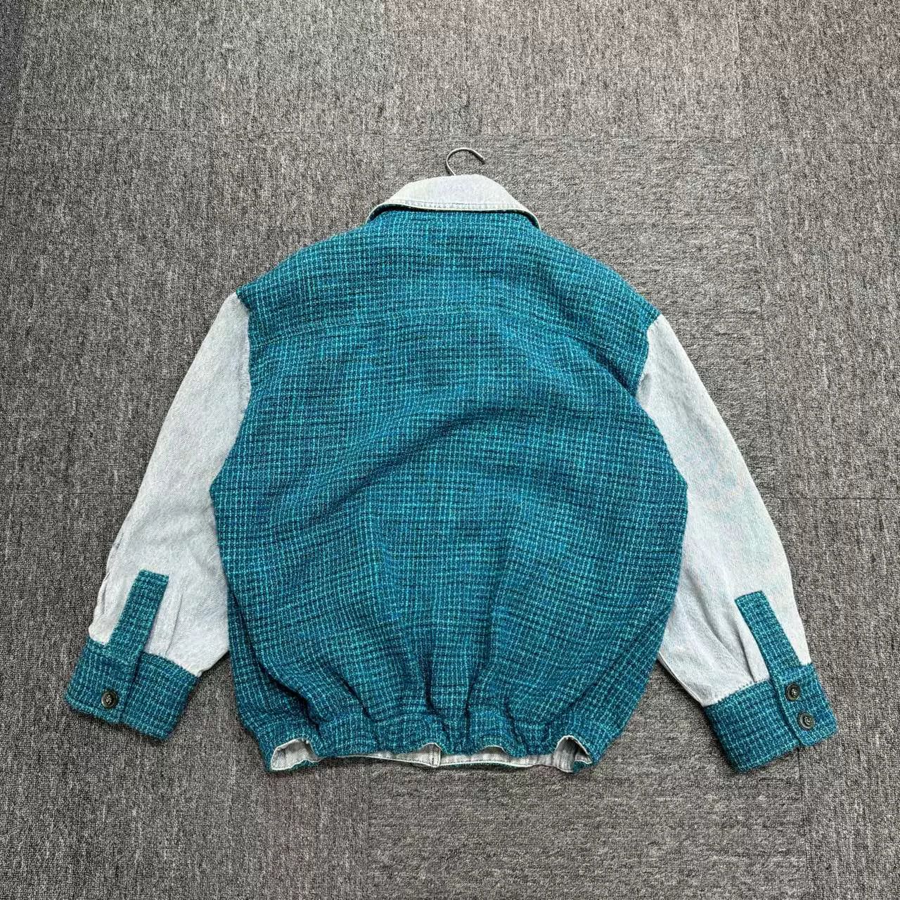 Chanel Chanel Woven Denim Panel Jacket Size XXS / US 00 / IT 34 - 5 Thumbnail