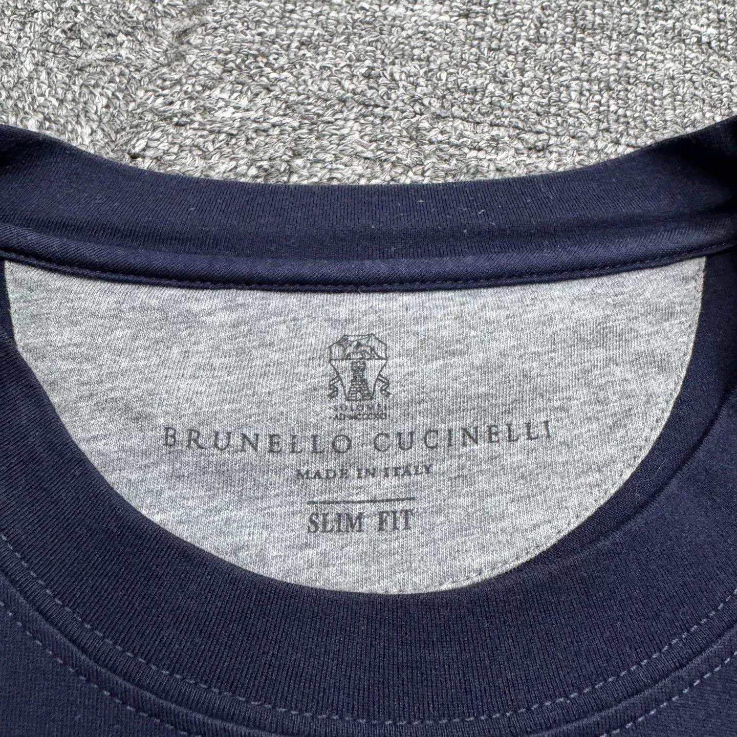 Brunello Cucinelli BRUNELLO CUCINELLI Striped Short-Sleeve Size US XS / EU 42 / 0 - 2 Thumbnail