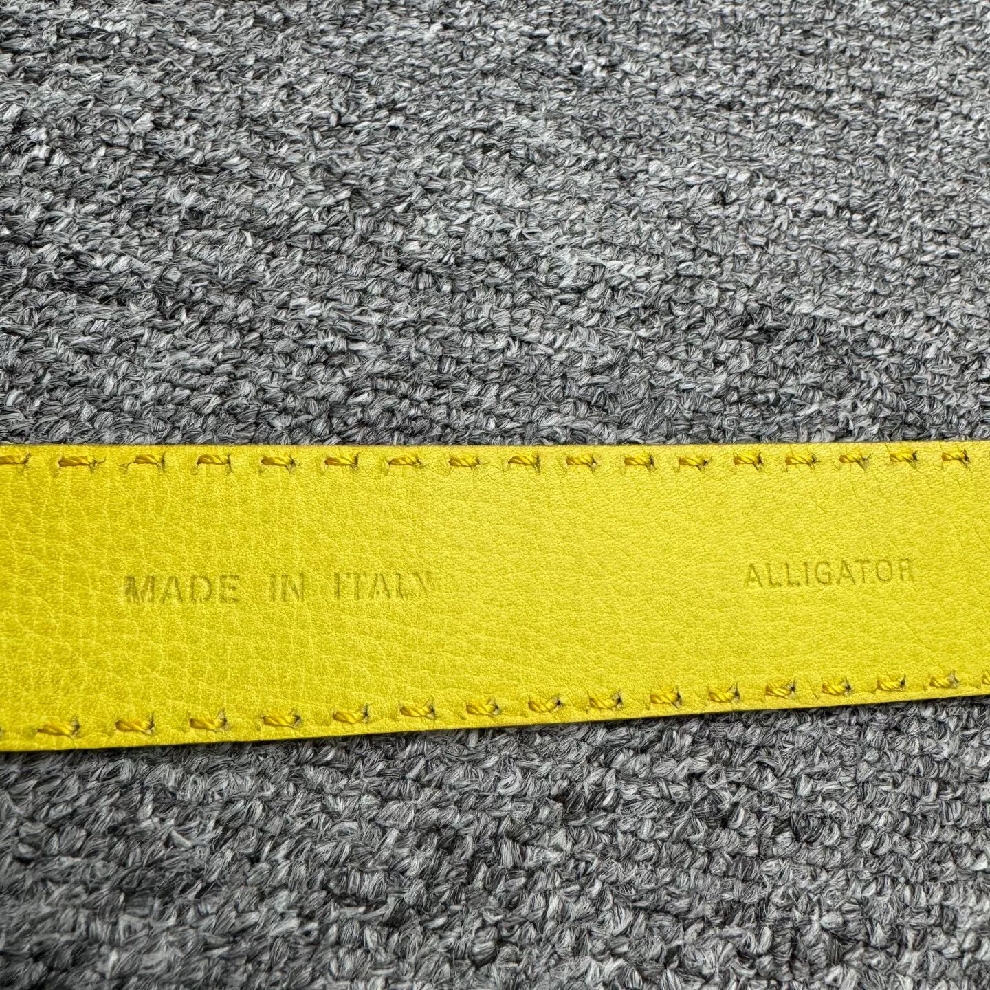 Kiton Kiton 90cm Yellow Belt Size ONE SIZE - 4 Thumbnail