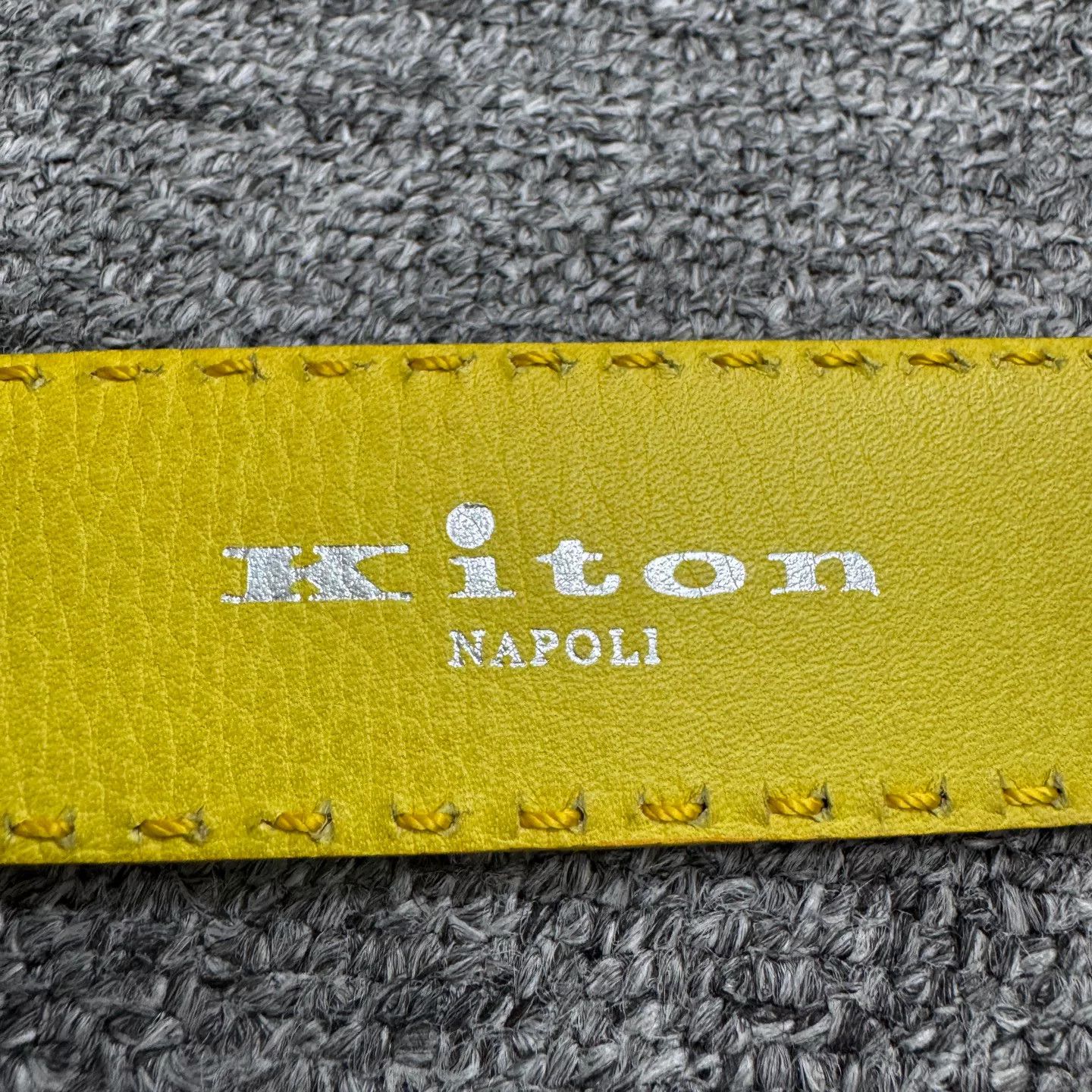 Kiton Kiton 90cm Yellow Belt Size ONE SIZE - 6 Thumbnail