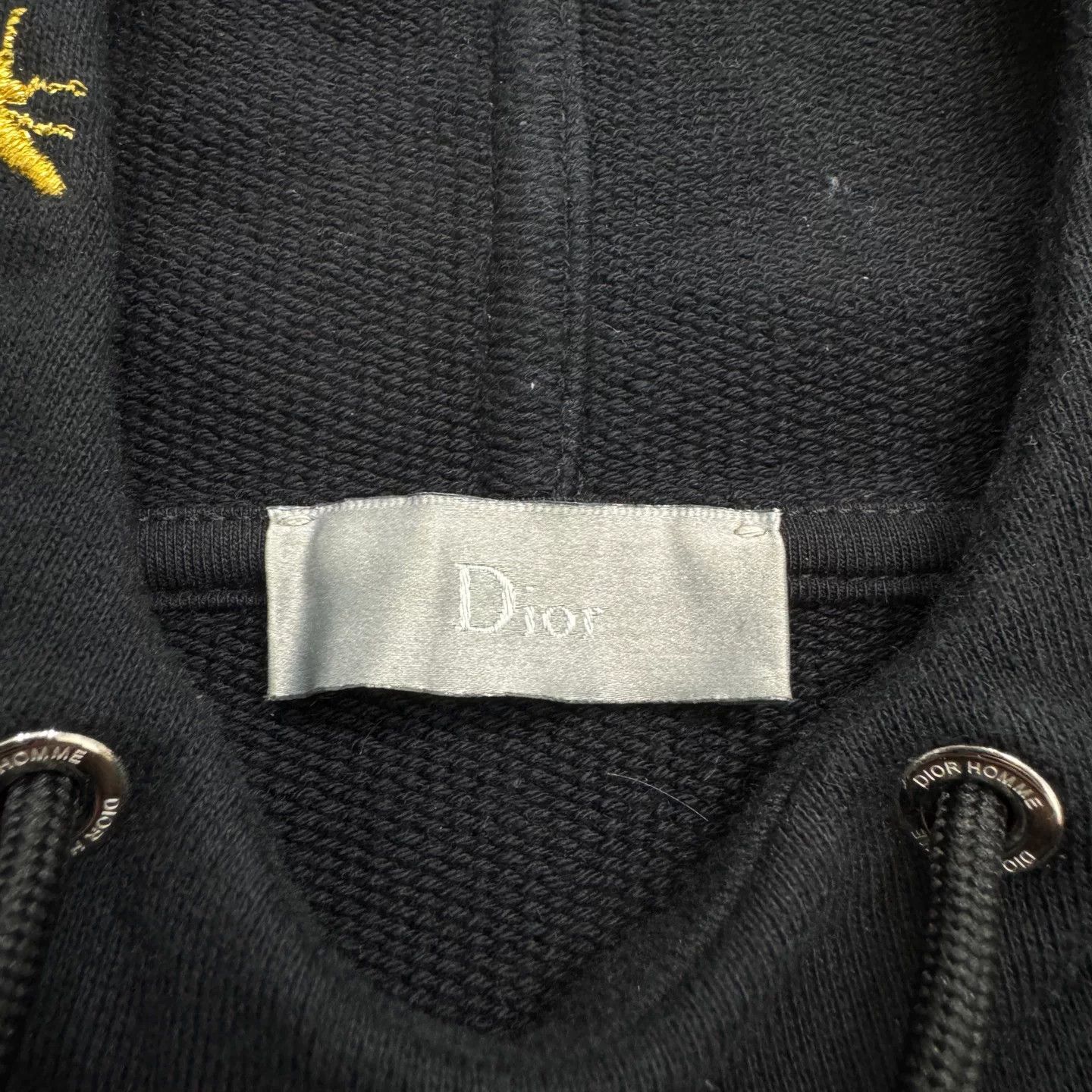 Dior Dior Embroidered Bee Hoodie Size US M / EU 48-50 / 2 - 2 Thumbnail