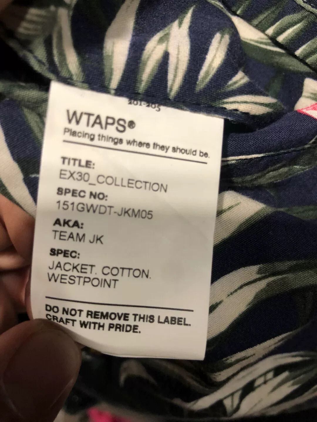 Wtaps Wtaps 15ss Double-sided Floral Jacket Size US M / EU 48-50 / 2 - 9 Thumbnail