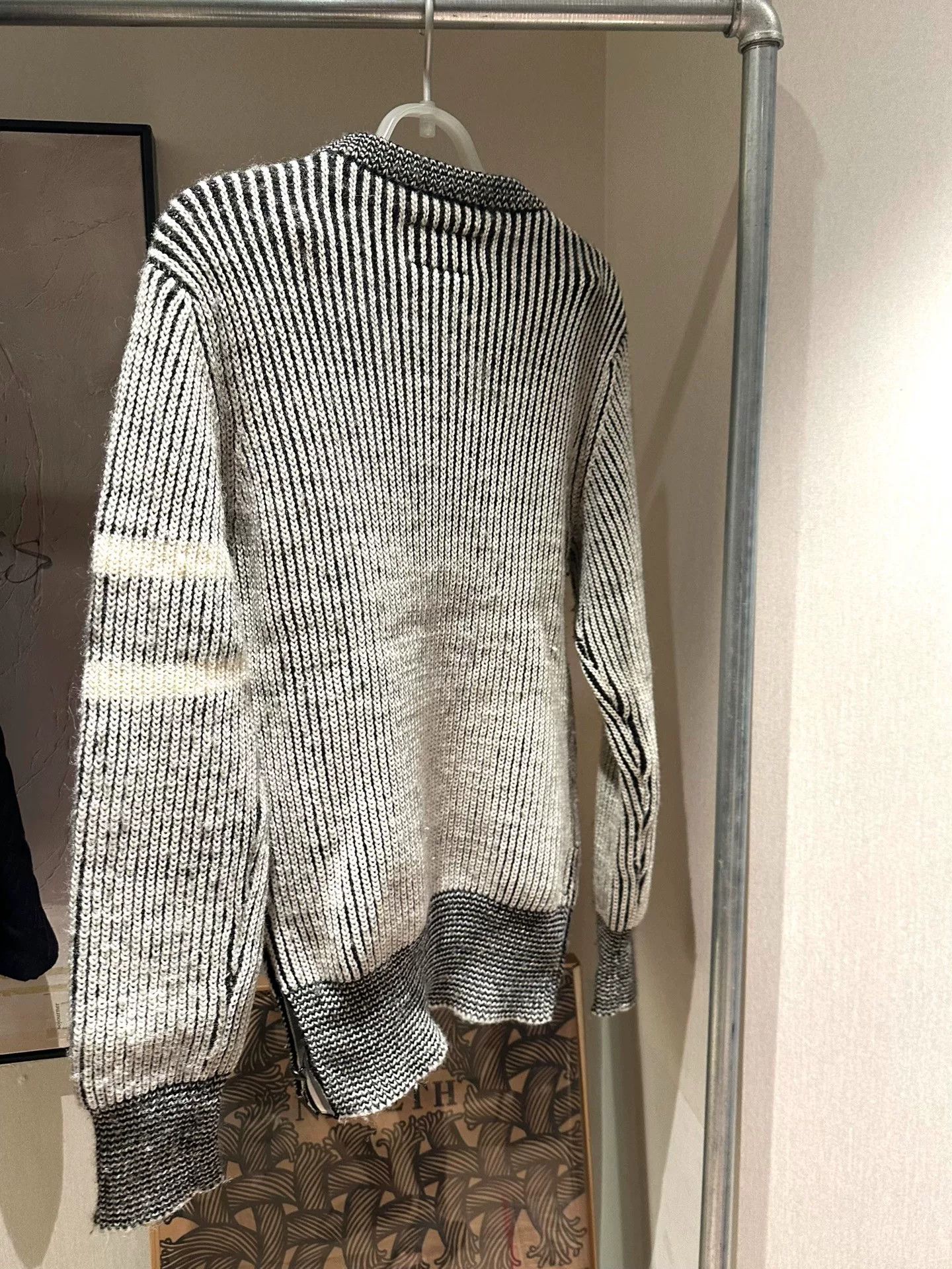 Thom Browne Thom Browne Thom Grey Wool Sweater Size US M / EU 48-50 / 2 - 4 Thumbnail