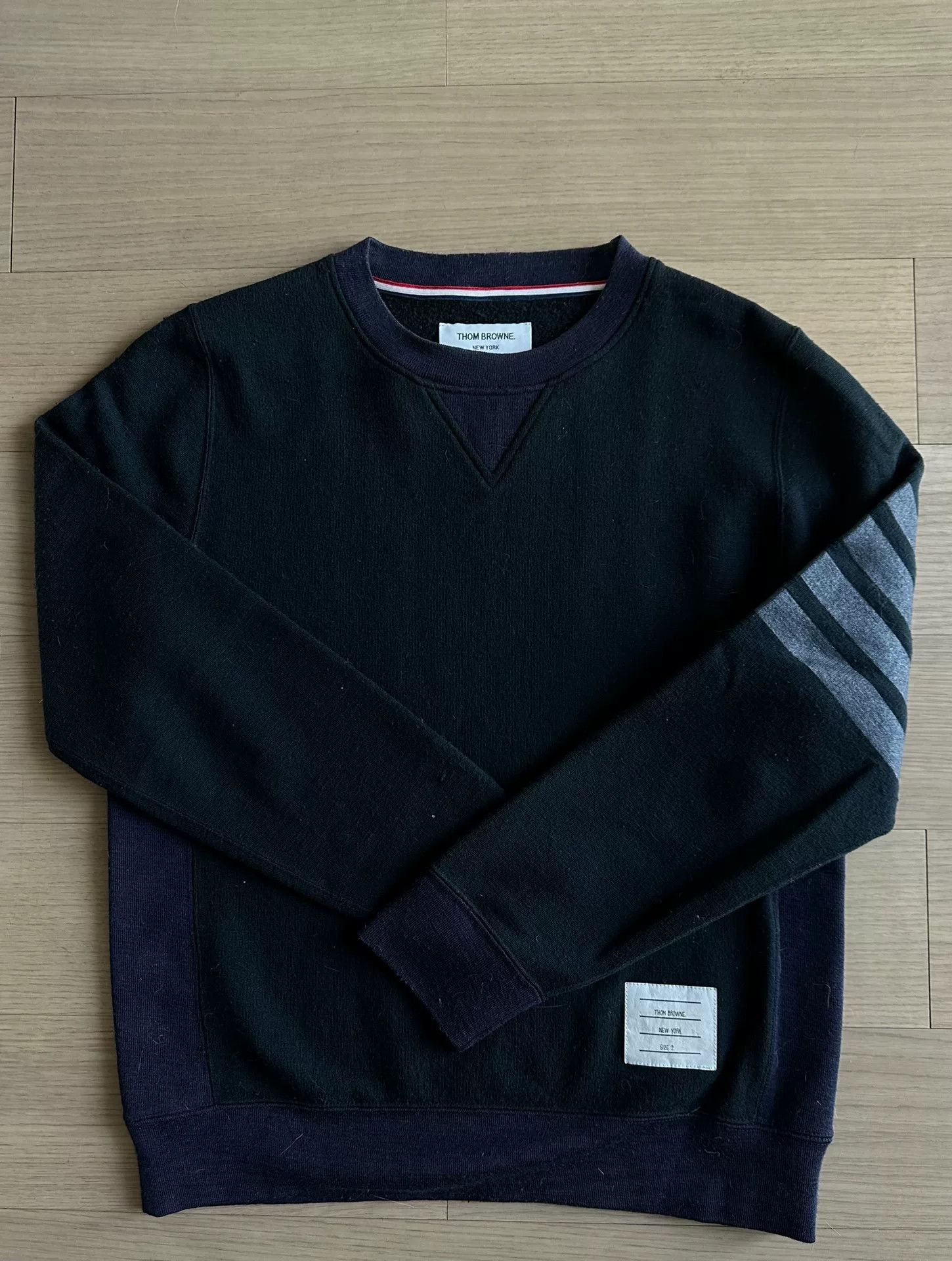 Thom Browne Thom Browne Wool Sweatshirt Unisex Size US M / EU 48-50 / 2 - 3 Thumbnail