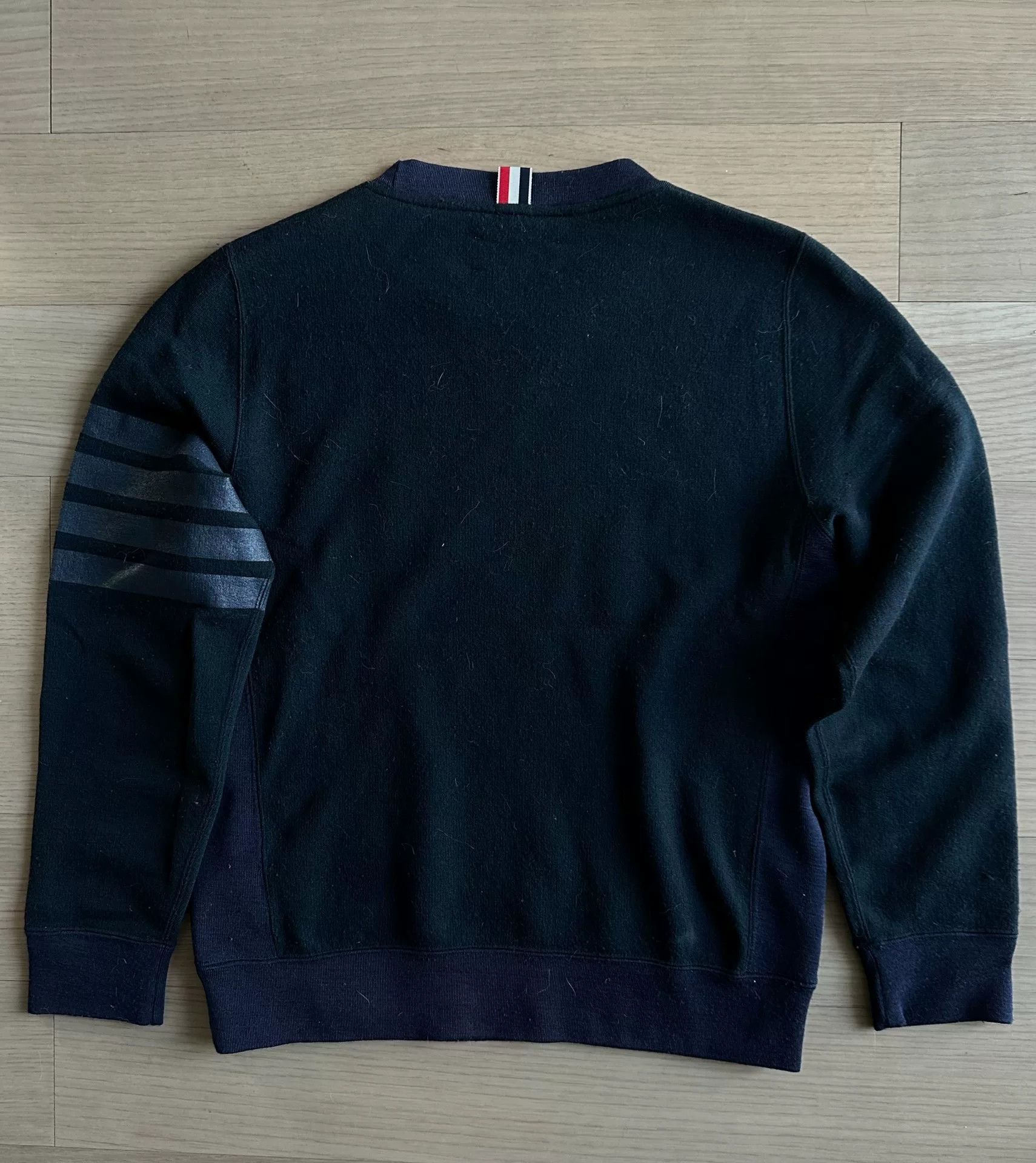 Thom Browne Thom Browne Wool Sweatshirt Unisex Size US M / EU 48-50 / 2 - 5 Thumbnail