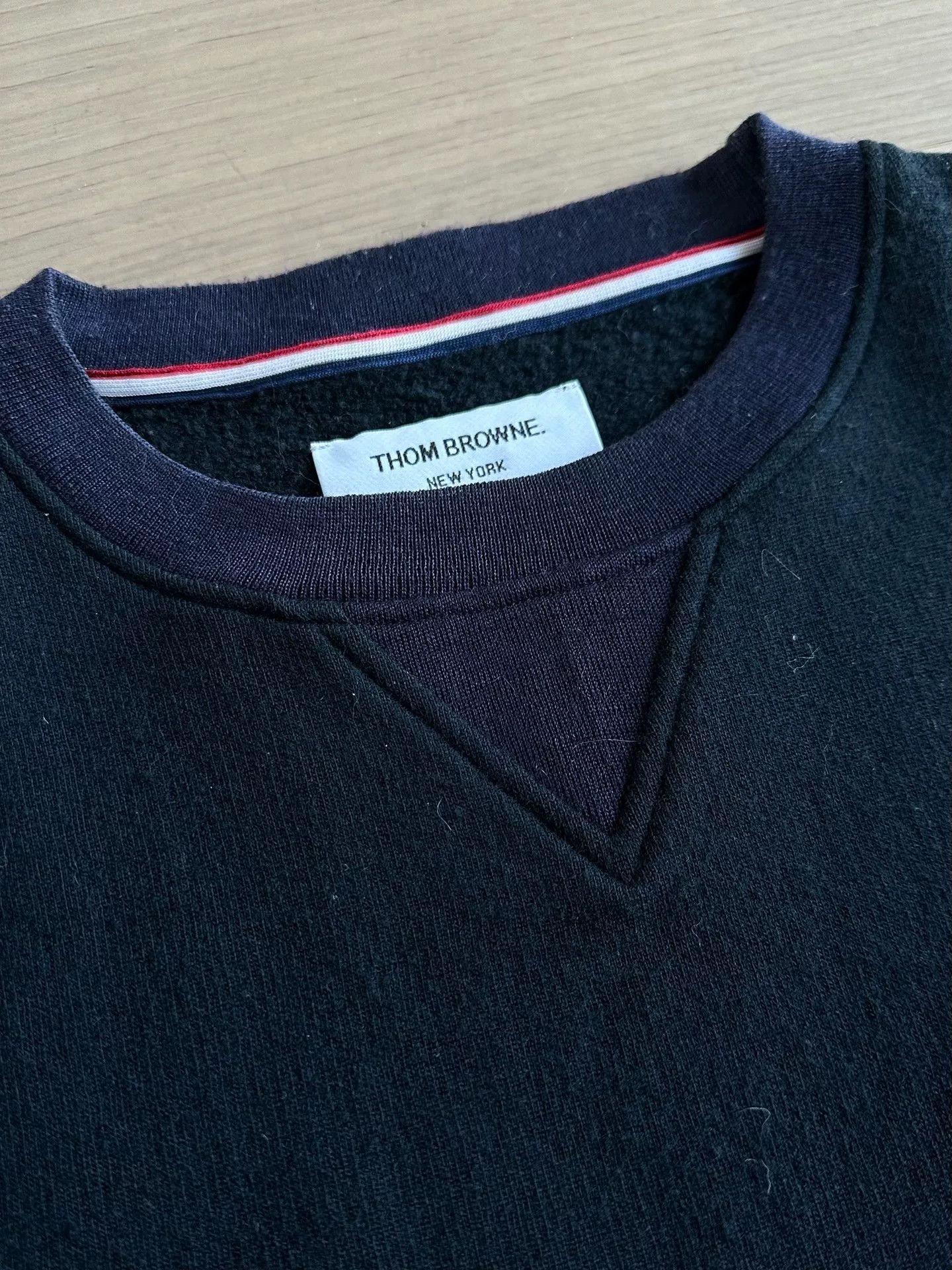 Thom Browne Thom Browne Wool Sweatshirt Unisex Size US M / EU 48-50 / 2 - 2 Thumbnail