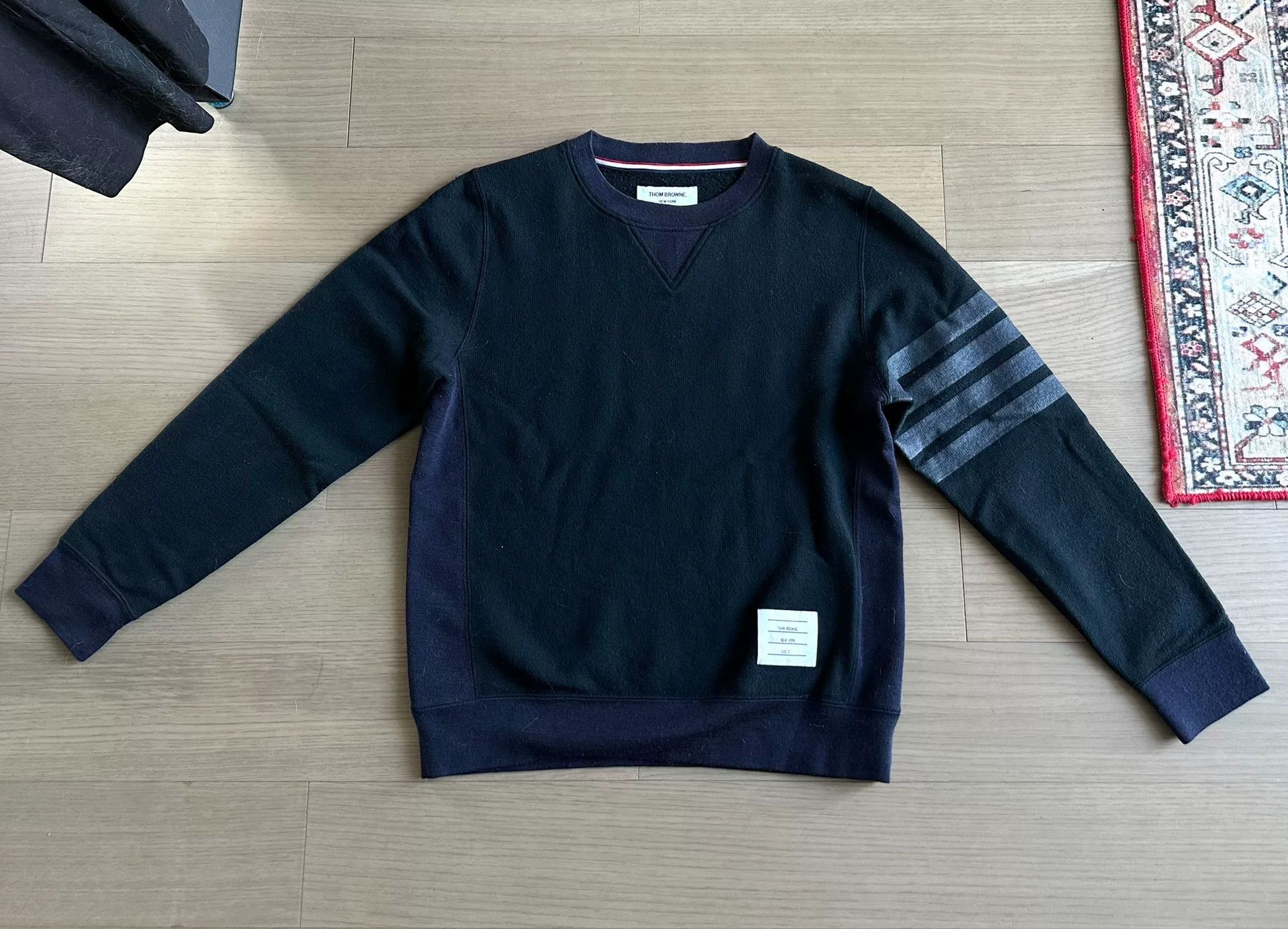 Thom Browne Thom Browne Wool Sweatshirt Unisex Size US M / EU 48-50 / 2 - 4 Thumbnail