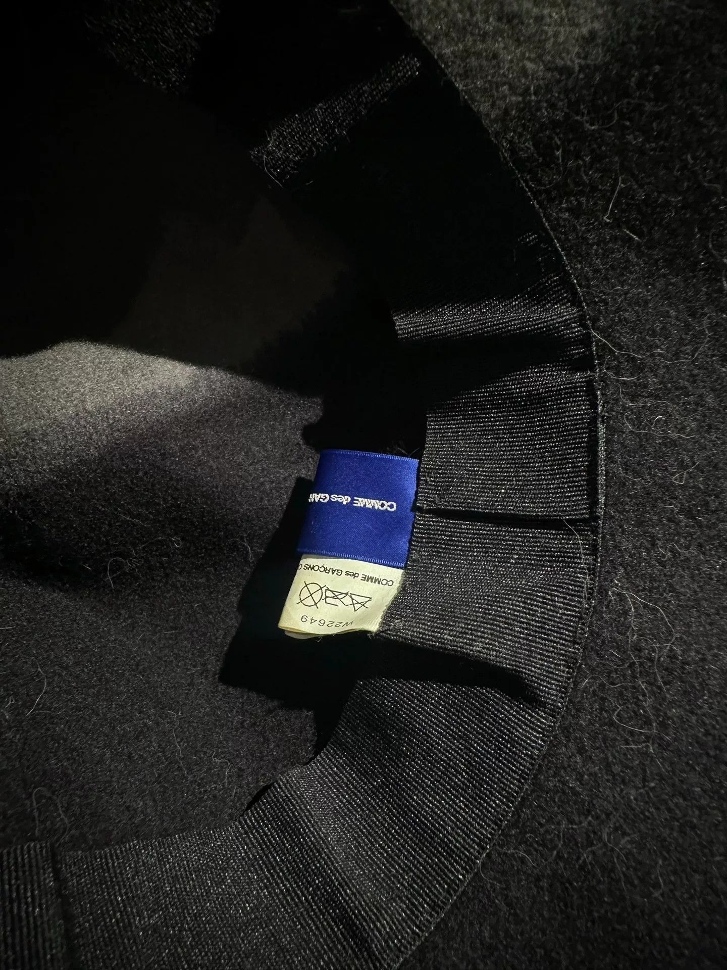 Comme des Garcons Comme des Garçons Wool Fisherman Hat Size ONE SIZE - 4 Thumbnail