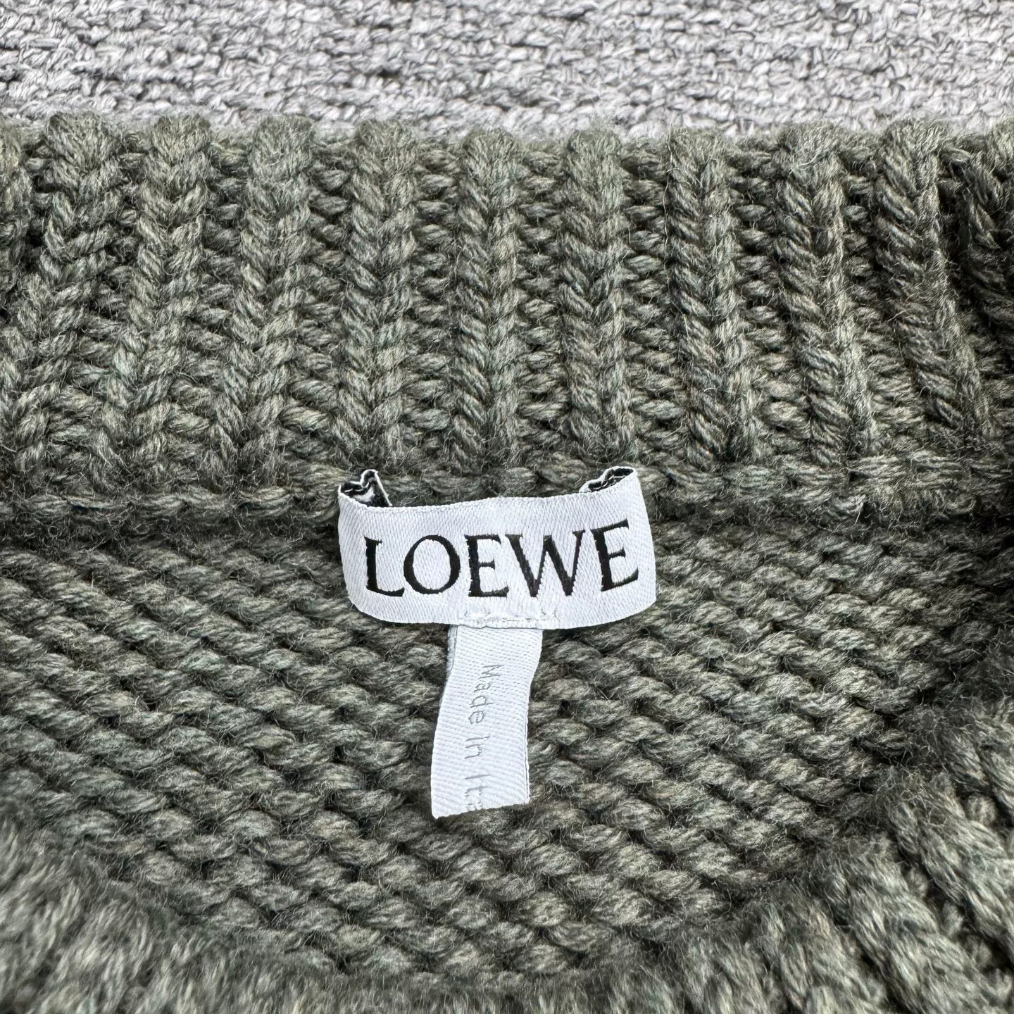 Loewe Loewe Three-Color Patchwork Wool Skirt Size 32" / US 10 / IT 46 - 2 Thumbnail