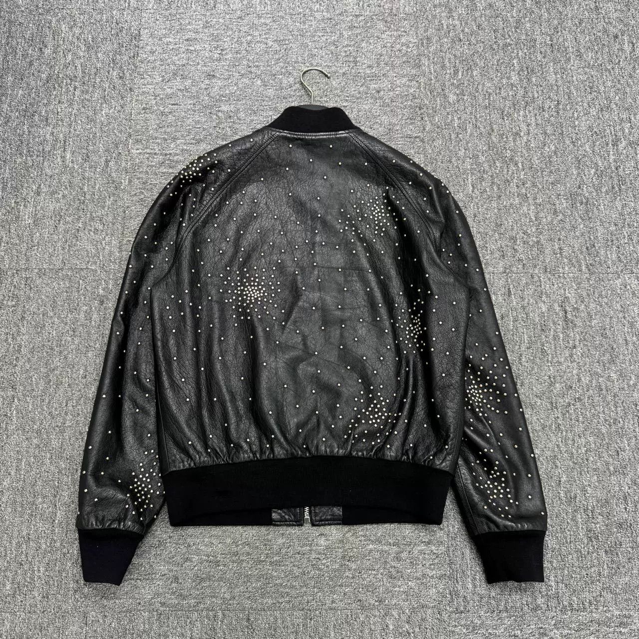 Saint Laurent Paris SLP Firework Rivet Leather Jacket Size US M / EU 48-50 / 2 - 5 Thumbnail
