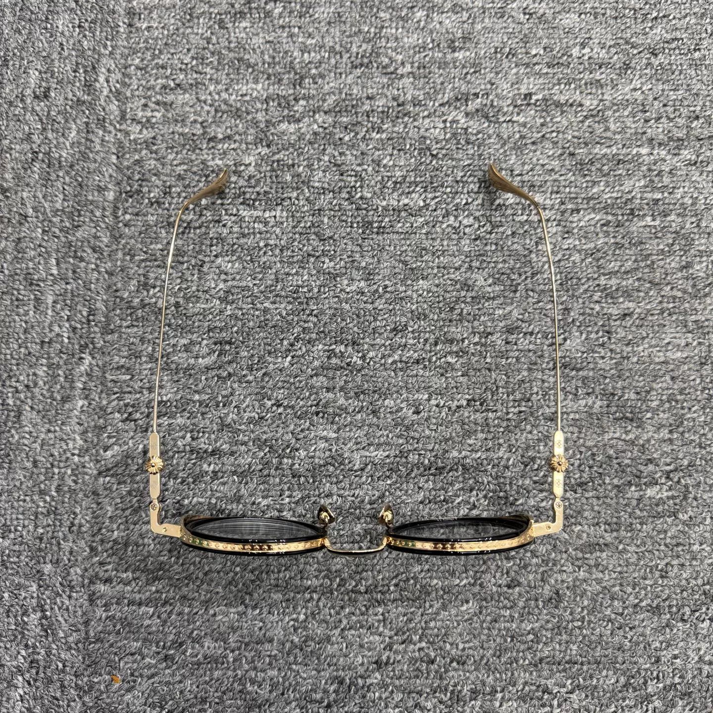 Chrome Hearts Chrome Hearts Gold Rim Glasses Size ONE SIZE - 3 Thumbnail