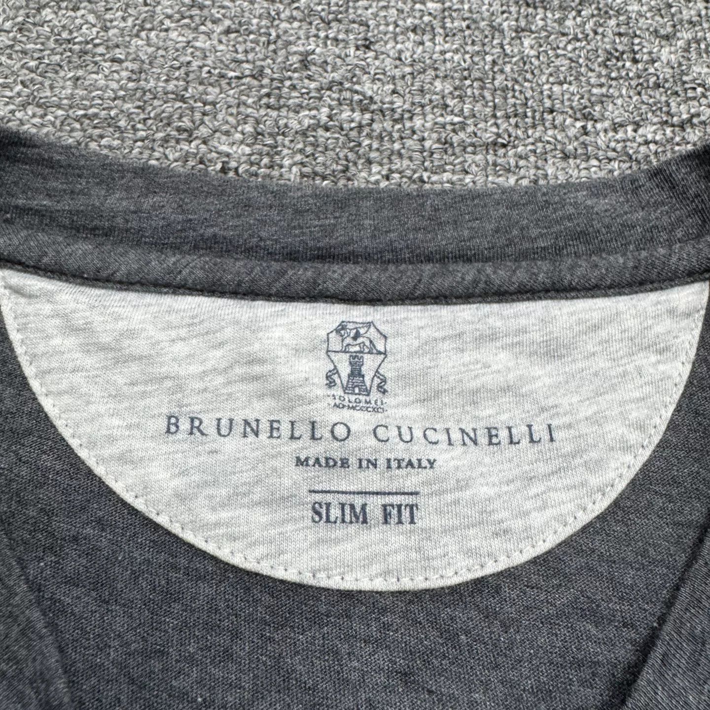 Brunello Cucinelli Brunello Cucinelli Color Block Short-Sleeve Size US XL / EU 56 / 4 - 2 Thumbnail
