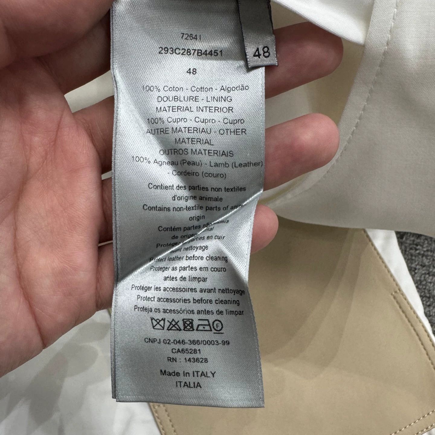 Dior Dior Color Block Blazer Size US M / EU 48-50 / 2 - 3 Thumbnail