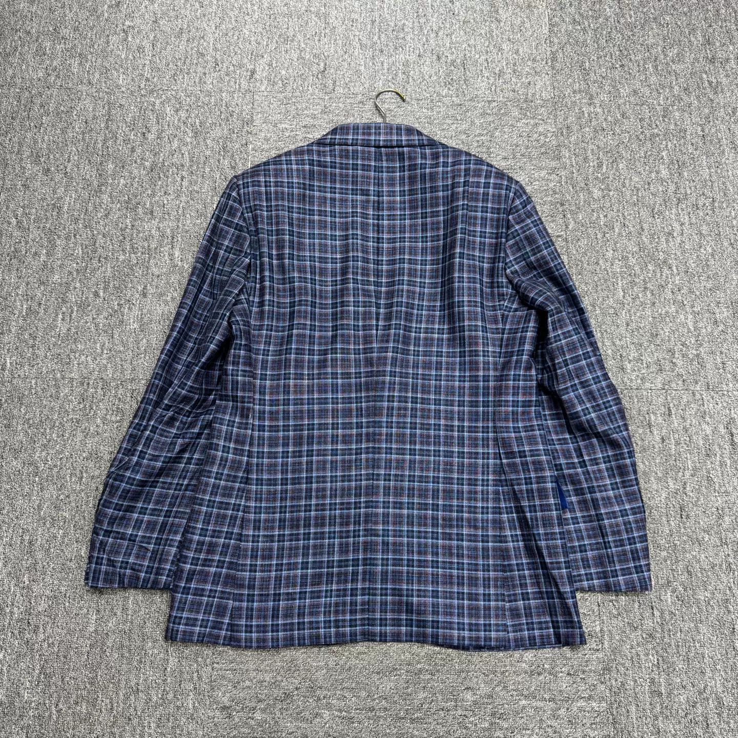 Kiton Kiton Plaid Wool Suit Jacket Size US S / EU 44-46 / 1 - 5 Thumbnail